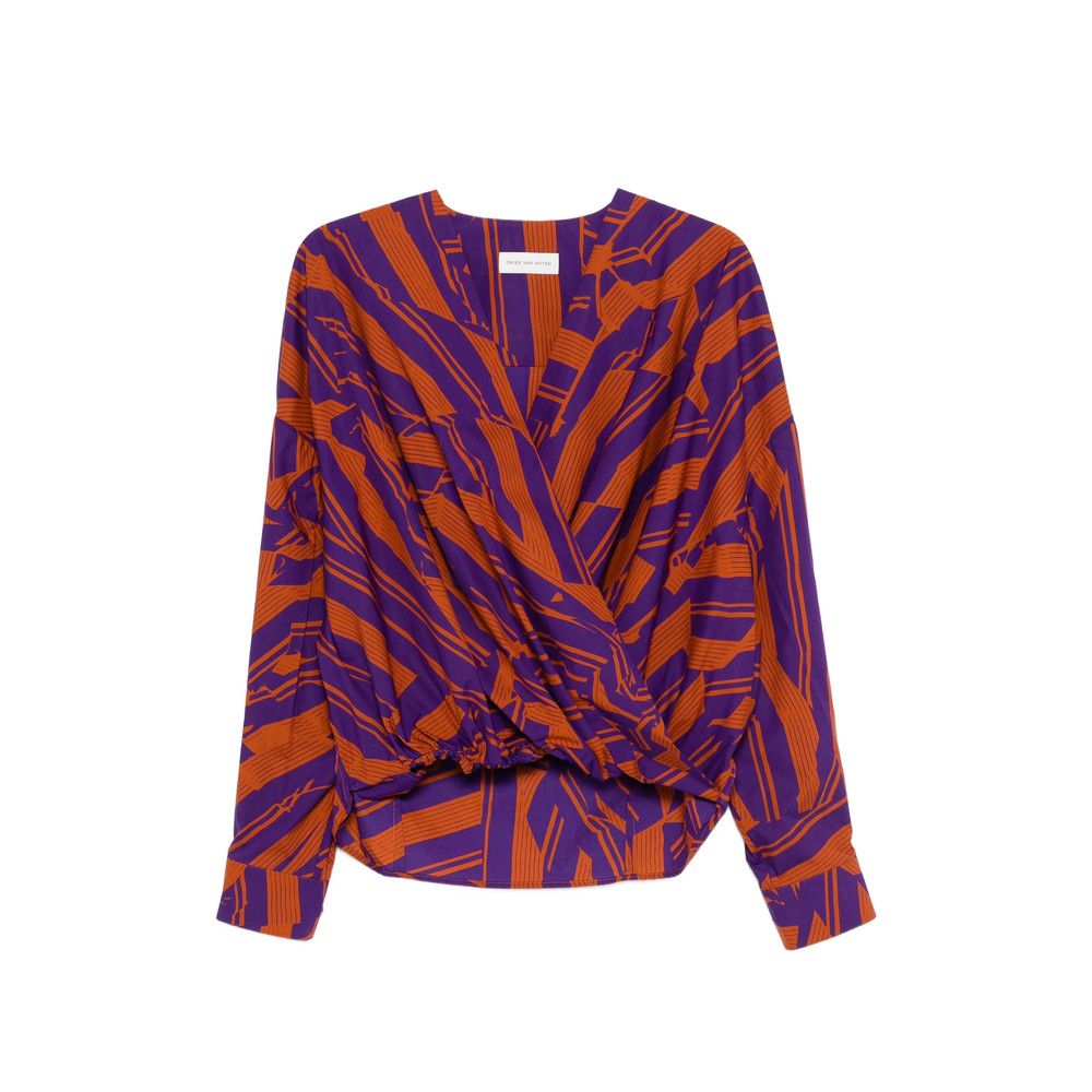 Dries Van Noten Dries Van Noten PURPLE Tops - Blouses Size M / US 6-8 / IT 42-44 - 1 Thumbnail