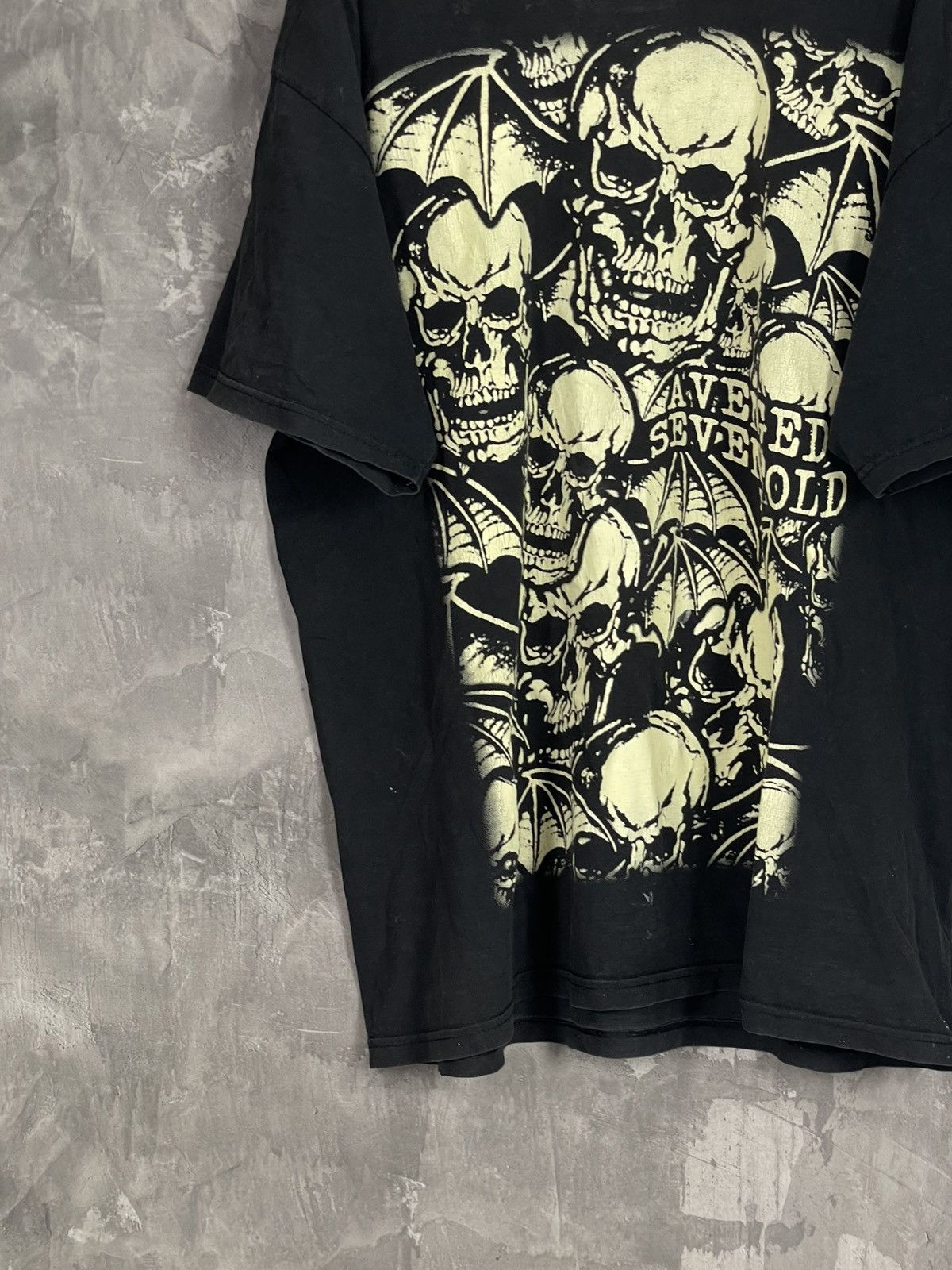 Band Tees Crazy vintage cyber Y2k skull graphic emo goth t-shirt Size US XL / EU 56 / 4 - 6 Thumbnail