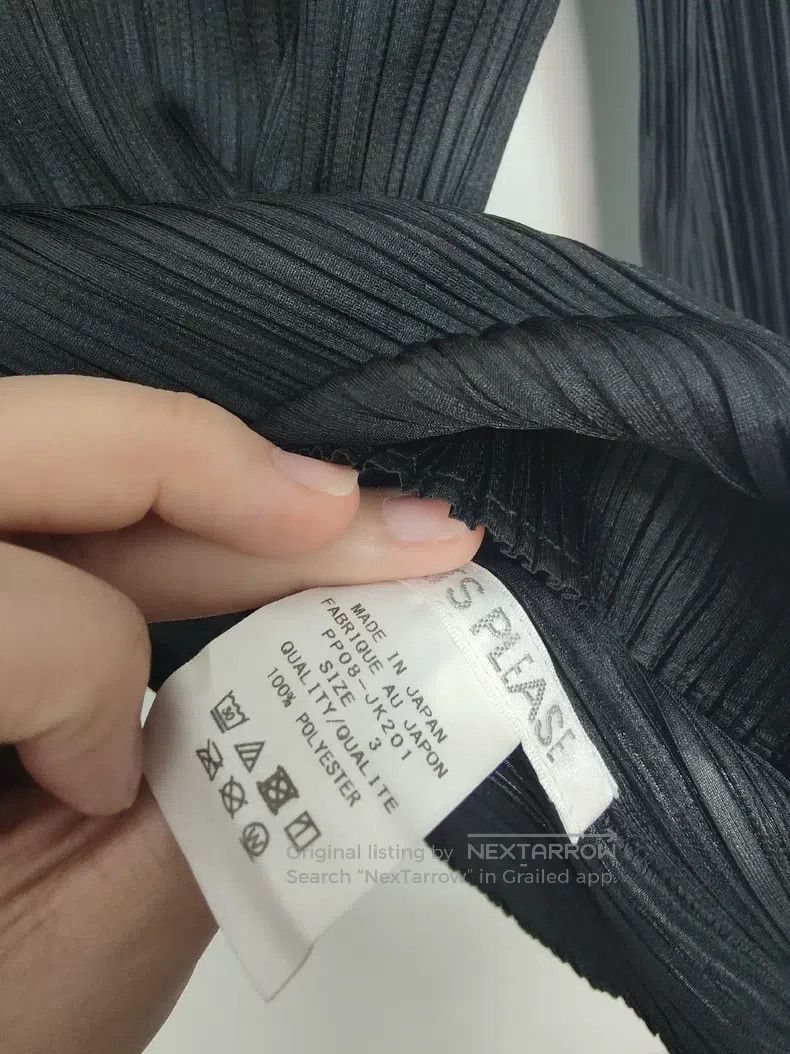 Issey Miyake Issey Miyake Light Crew Neck Long Sleeve T-Shirt Black Size L / US 10 / IT 46 - 3 Thumbnail