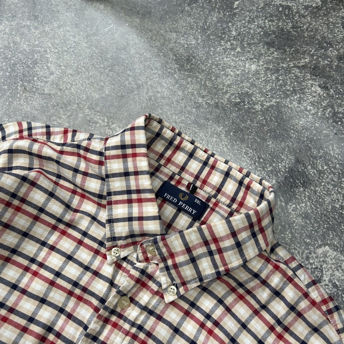 Fred Perry Vintage Fred Perry Small logo Checked button shirt Size US XXL / EU 58 / 5 - 4 Thumbnail