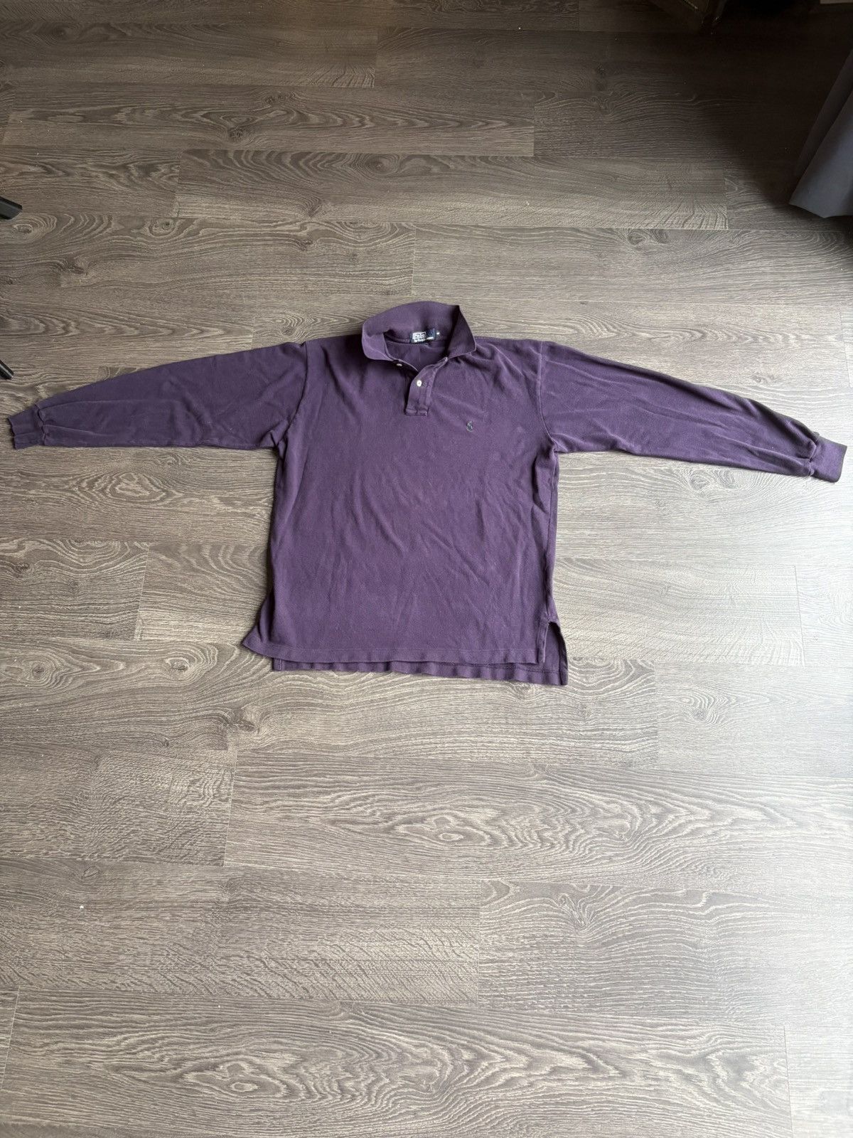 Ralph Lauren Purple Ralph Lauren Polo Long Sleeve - Size M Size US M / EU 48-50 / 2 - 2 Thumbnail