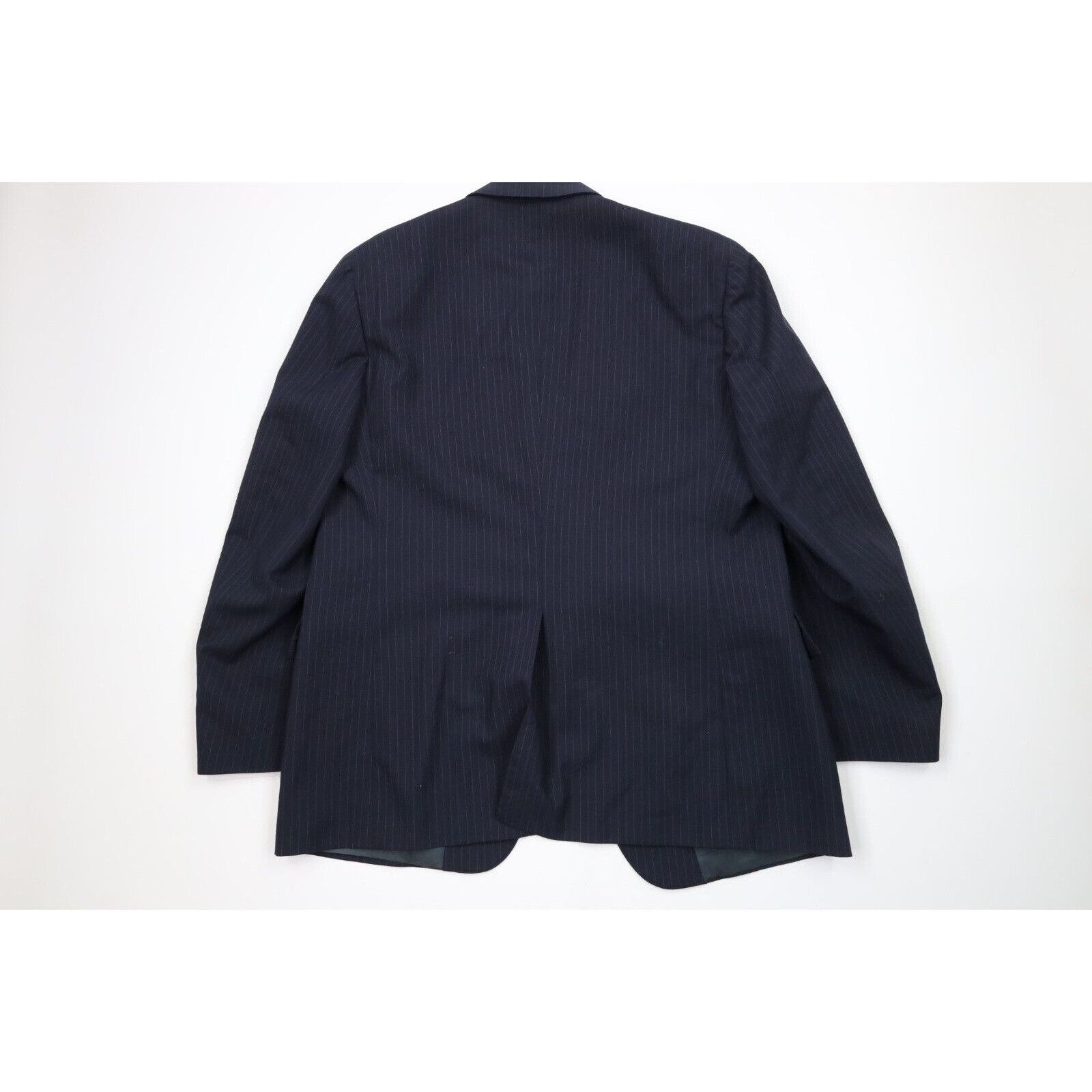 Vintage Vintage 70s Streetwear 2 Piece Pinstriped Suit Wedding Size 44R - 9 Thumbnail