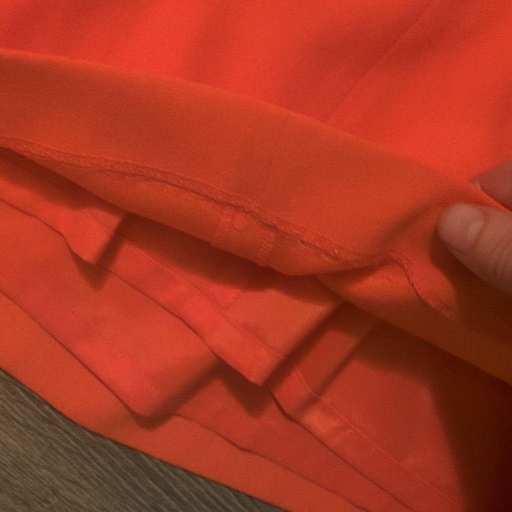 Ann Taylor Ann Taylor Petites Orange Skirt Soze 6P Size 28" / US 6 / IT 42 - 6 Thumbnail