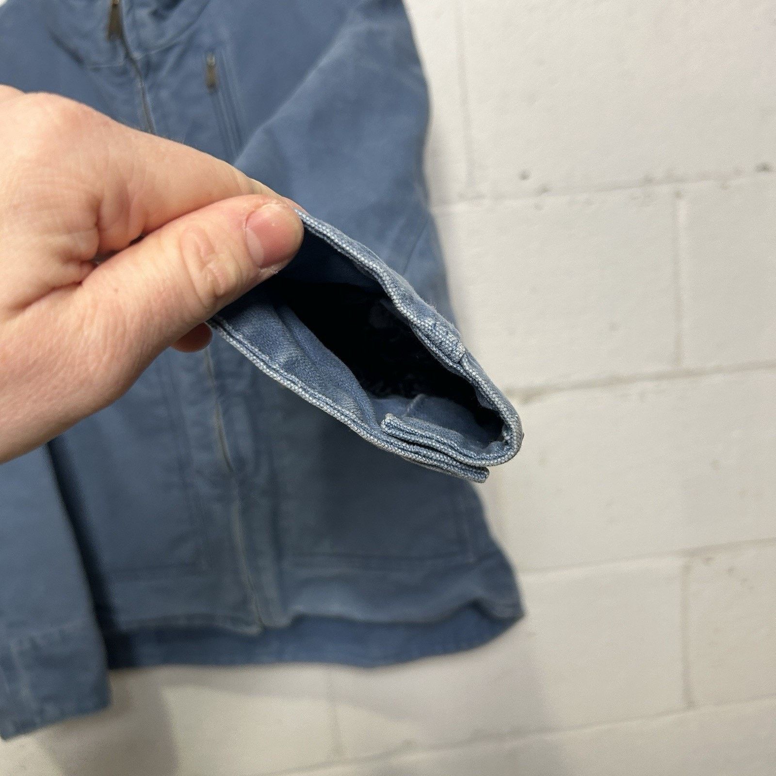 Carhartt Carhartt Sherpa-Lined Canyon Jacket “French Blue” WJ022 FHB Size S / US 4 / IT 40 - 9 Thumbnail