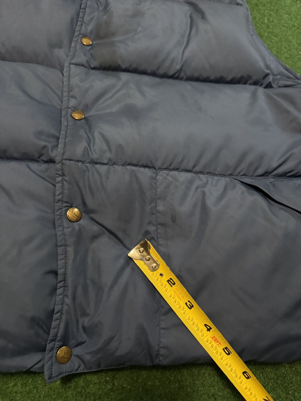 L.L. Bean Vintage 90s LL Bean Down Blue With Packable Puffer Jacket Size US L / EU 52-54 / 3 - 9 Thumbnail
