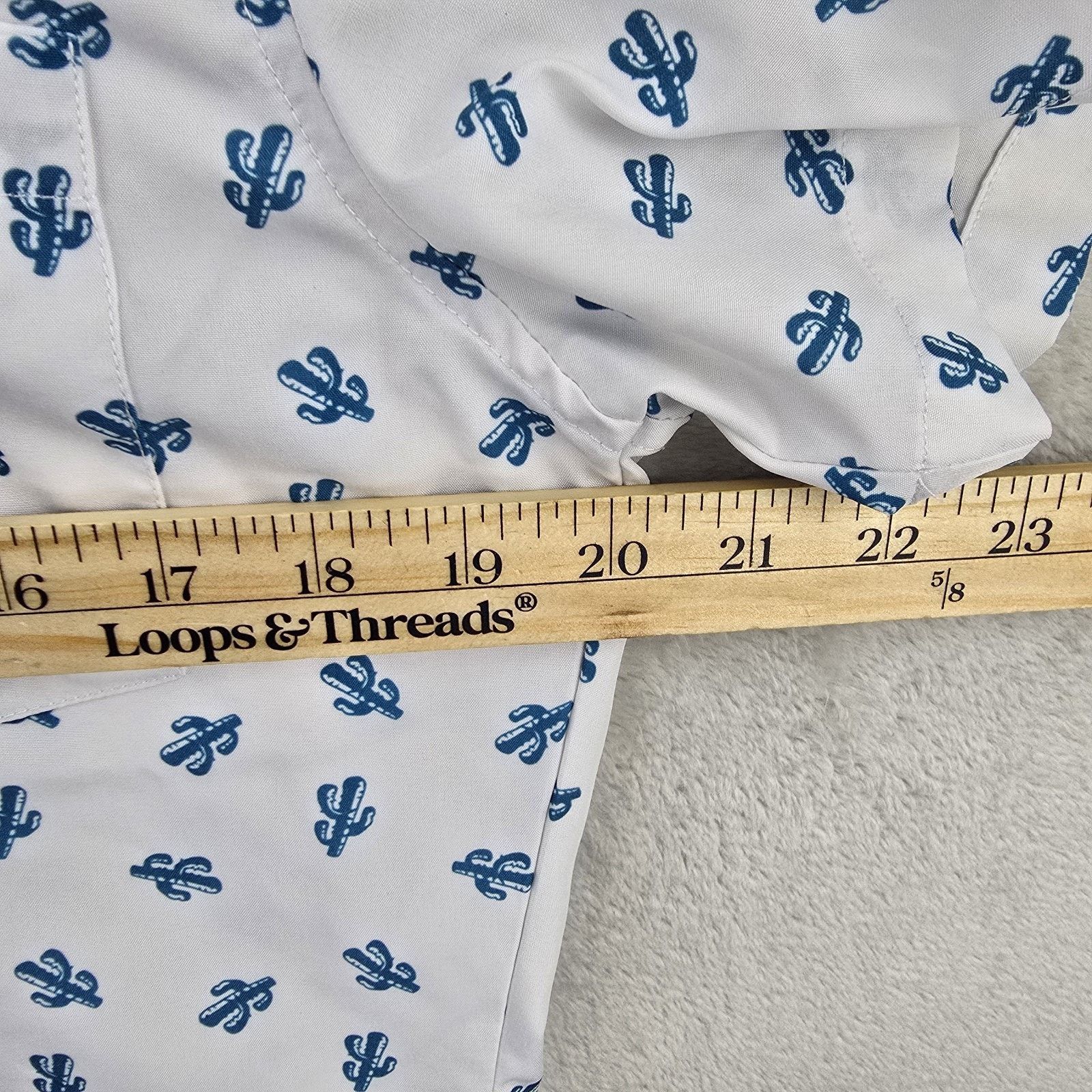 Dixxon Dixxon Flannel CO D-Lite Party Cactus Womens Shirt Large Size L / US 10 / IT 46 - 6 Thumbnail
