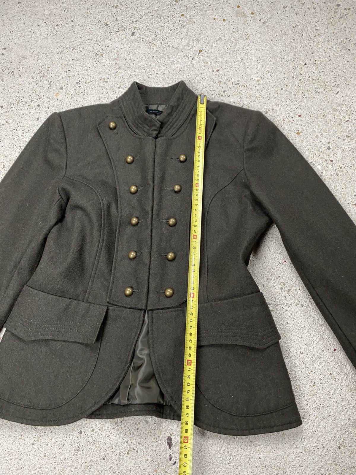 Japanese Brand Khaki blazer napoleon jacket gold y2k wool avant garde Size M / US 6-8 / IT 42-44 - 11 Thumbnail