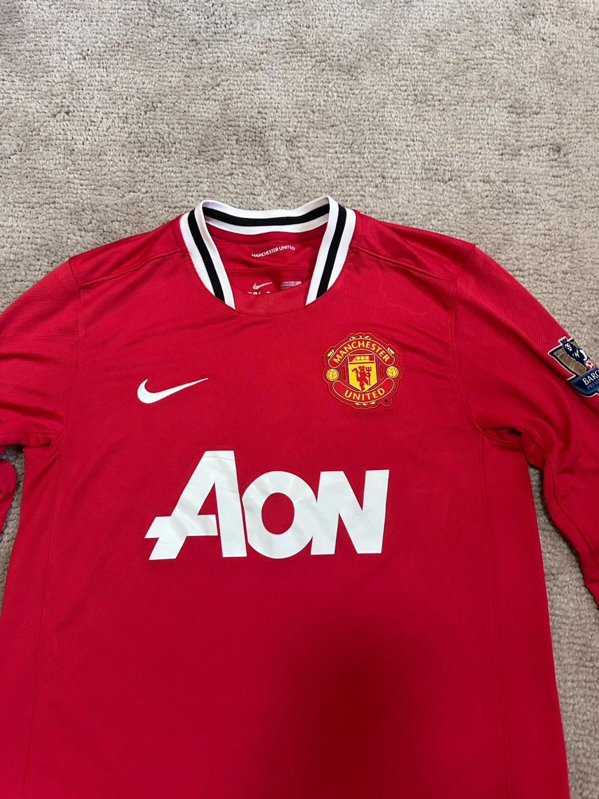 Nike Nike Manchester United Home 2011-2012 Long Sleeve Jersey M Size US M / EU 48-50 / 2 - 5 Thumbnail