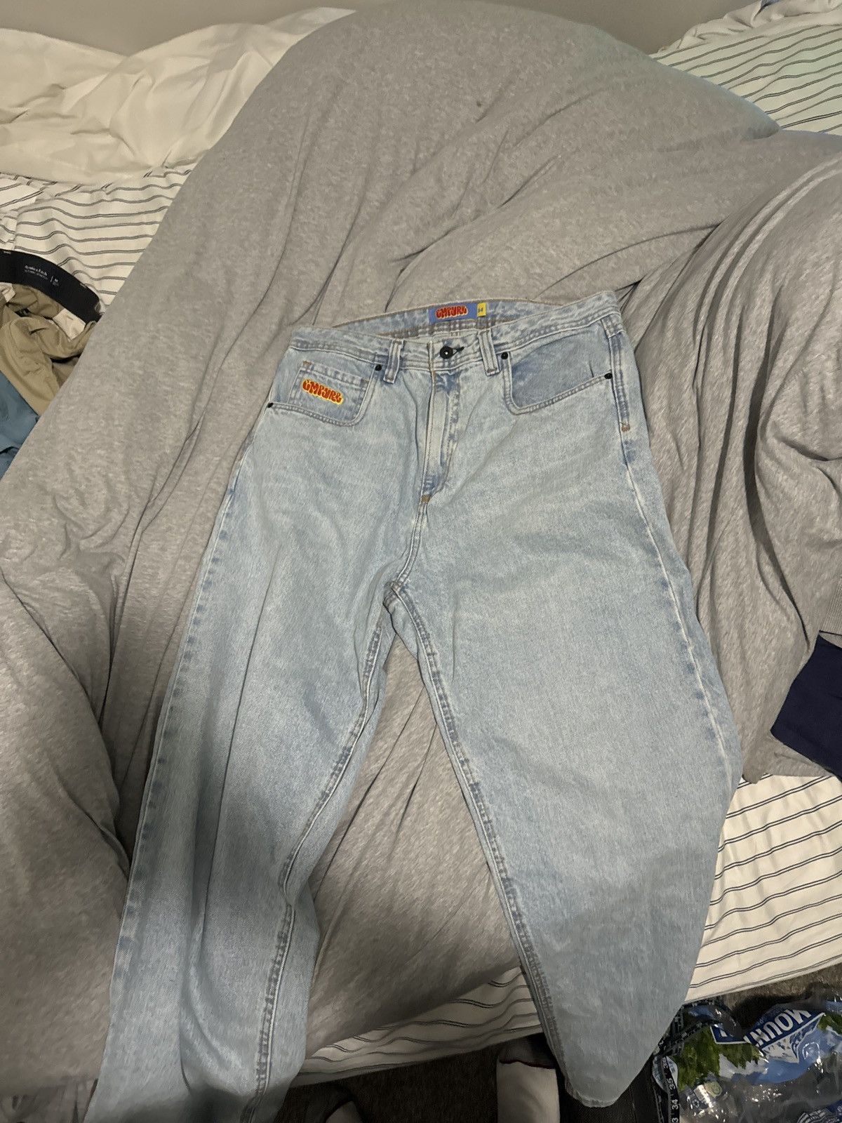 Empyre × Vintage Empyre Baggie Blue Jeans Size US 34 / EU 50 - 1 Thumbnail