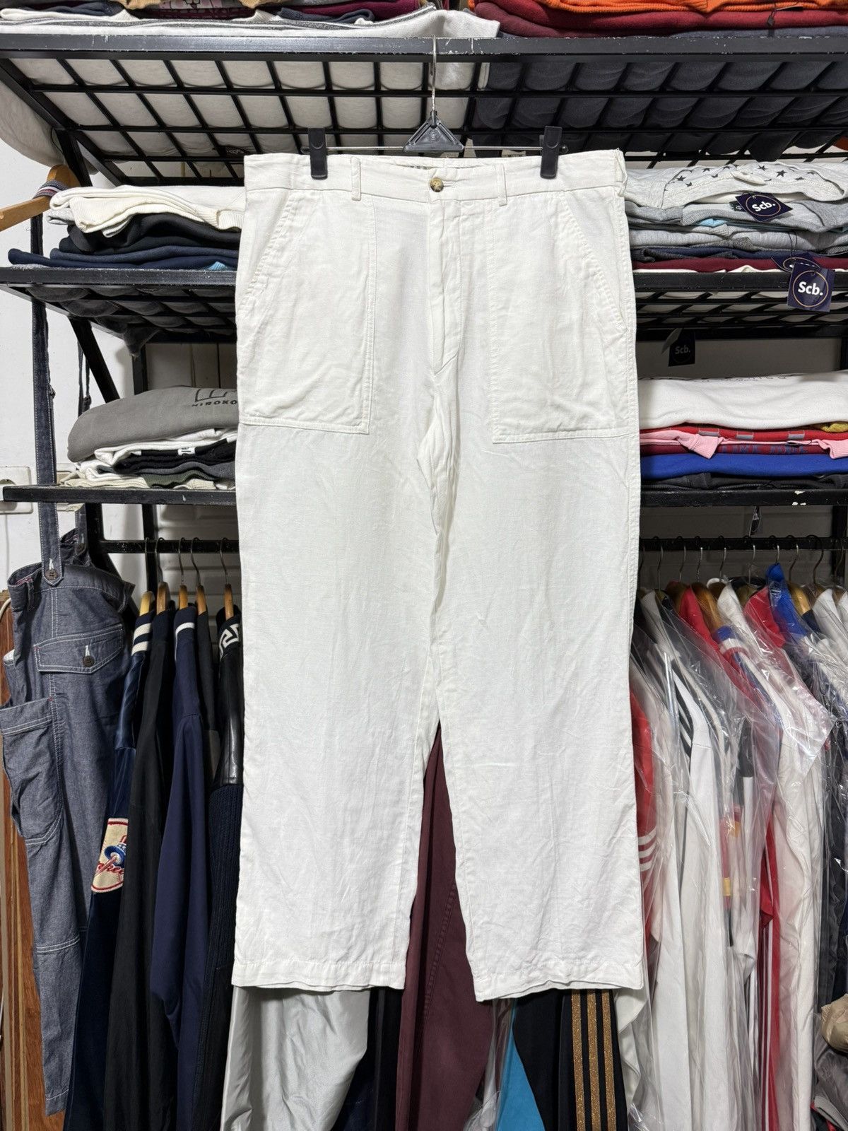 Burberry Burberry fatigue white longpants Size US 30 / EU 46 - 3 Thumbnail