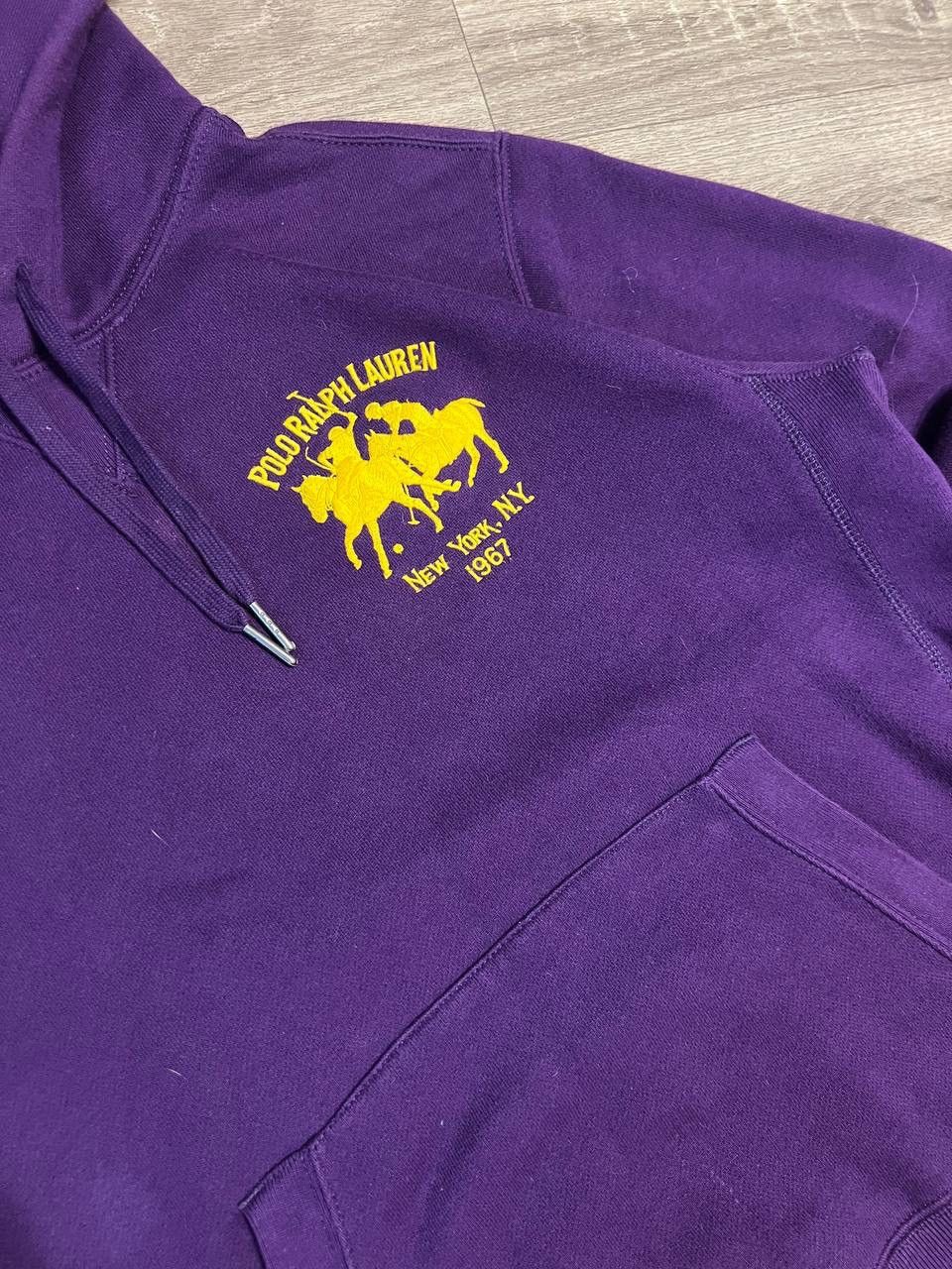 Polo Ralph Lauren Vintage polo Ralph Lauren hoodie big logo 3 Size US M / EU 48-50 / 2 - 2 Thumbnail