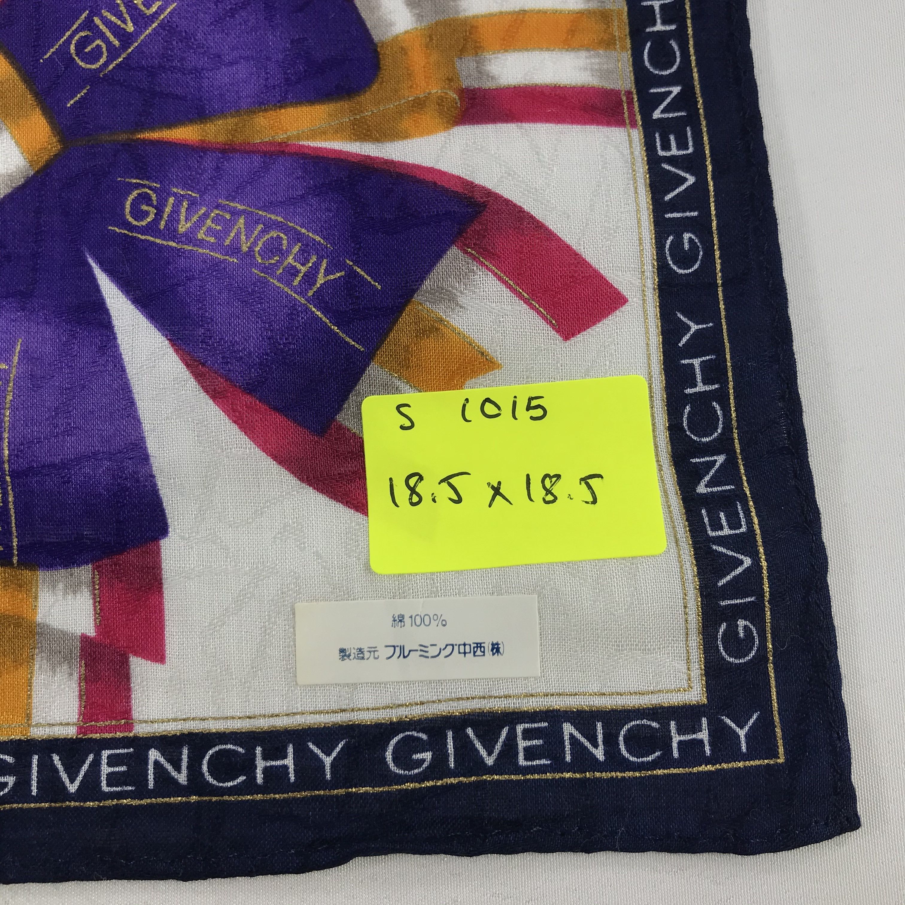 Vintage Givenchy Handkerchief / Neckerchief / Bandana Size ONE SIZE - 5 Thumbnail