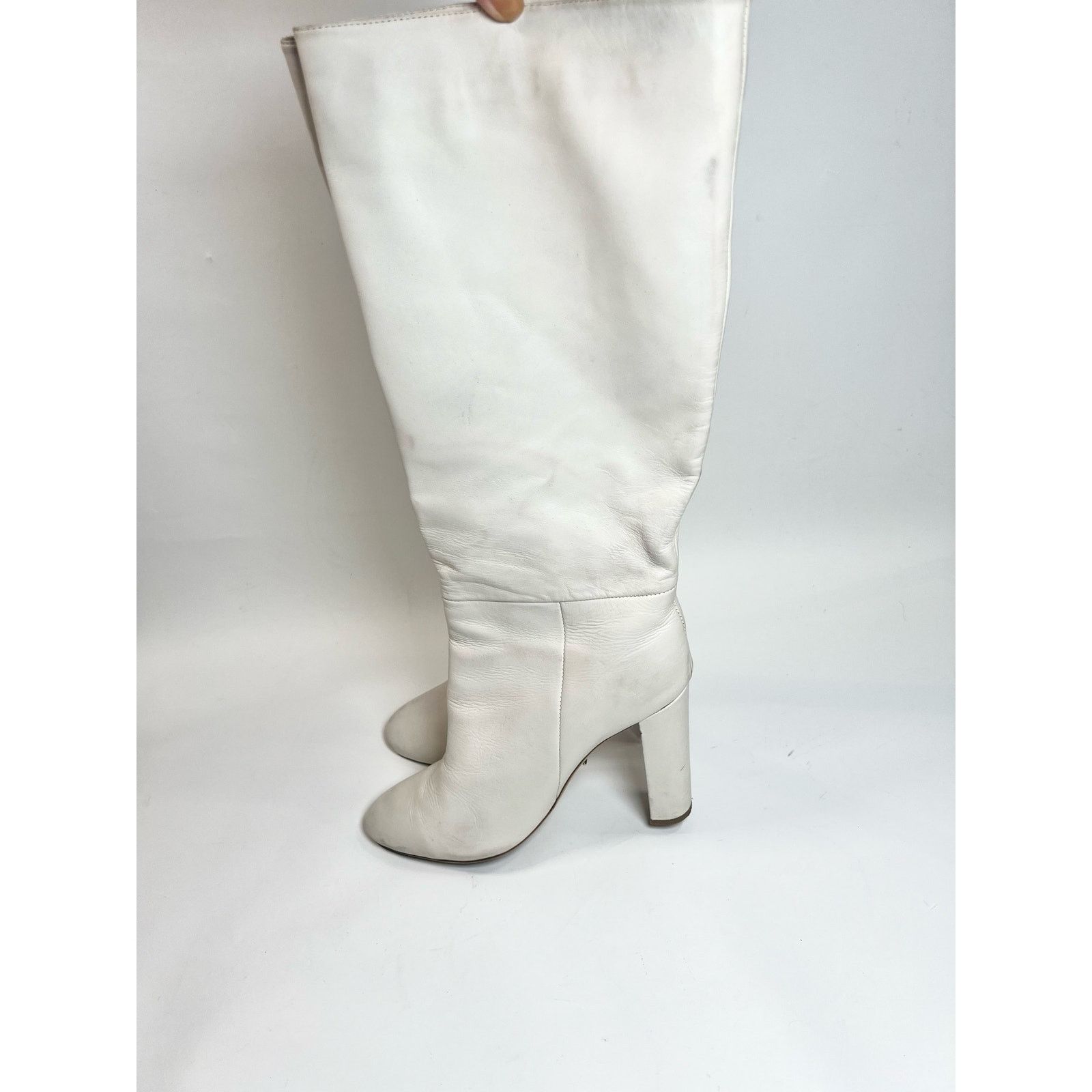 Designer Tony Bianco Jester Scrunch Boot in Milk Denver size 8 $265 Size US 8 / IT 38 - 3 Thumbnail