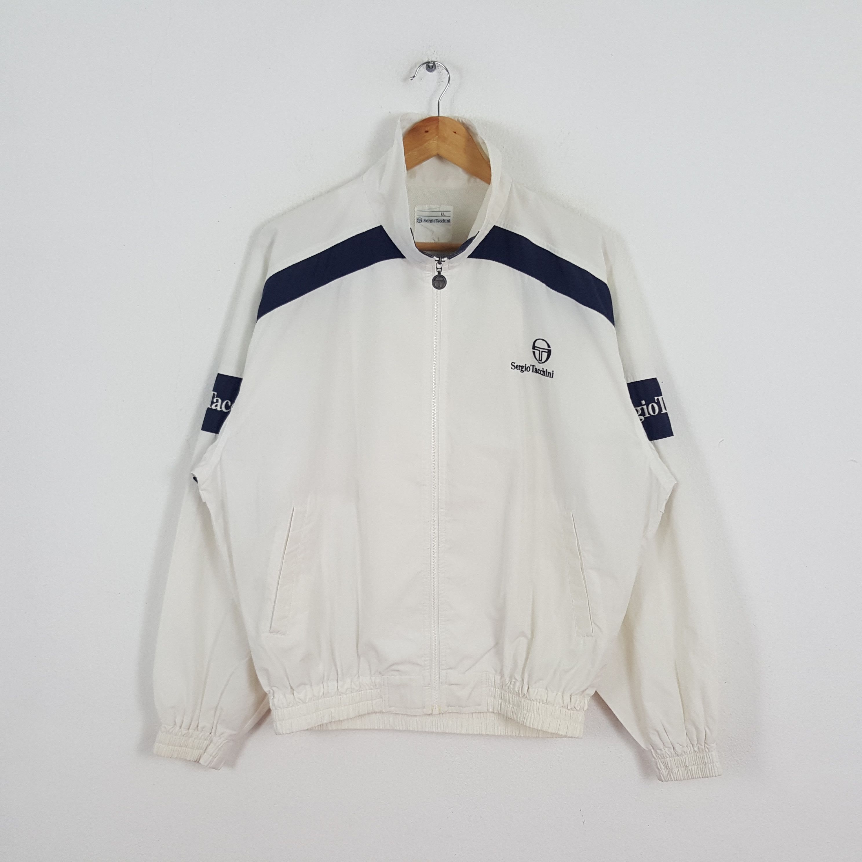 Sergio Tacchini × Vintage Vintage Sergio Tacchini Sports Style Tennis Jacket Size US XL / EU 56 / 4 - 1 Thumbnail