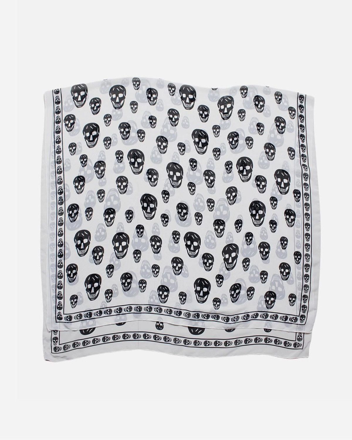 2000S JAPANESE MADE SKULL SCARF