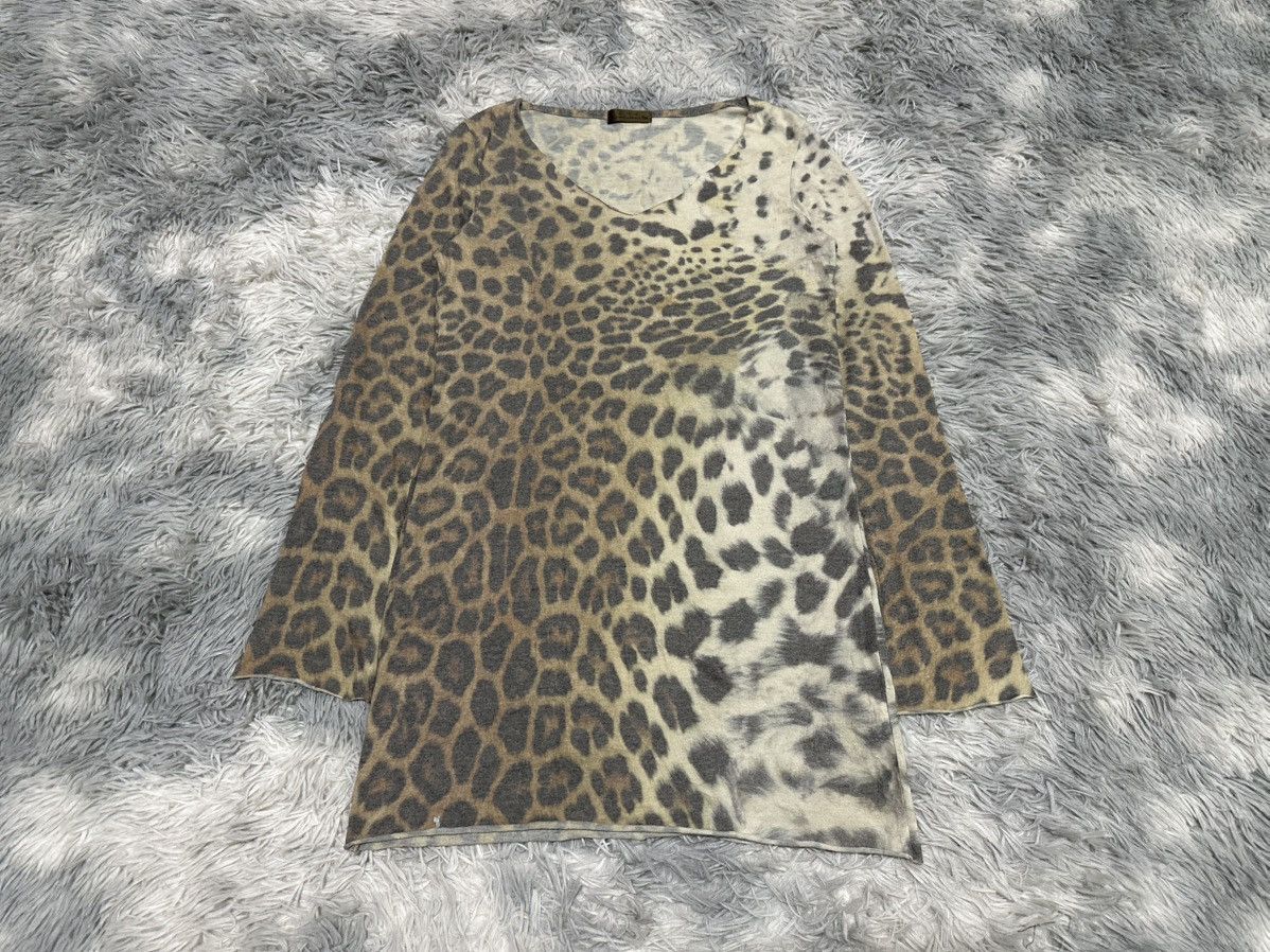 GOA 🔥Y2K Archived Goa Leopard Long Sleeve Shirt Vkei Punk Size US S / EU 44-46 / 1 - 1 Thumbnail