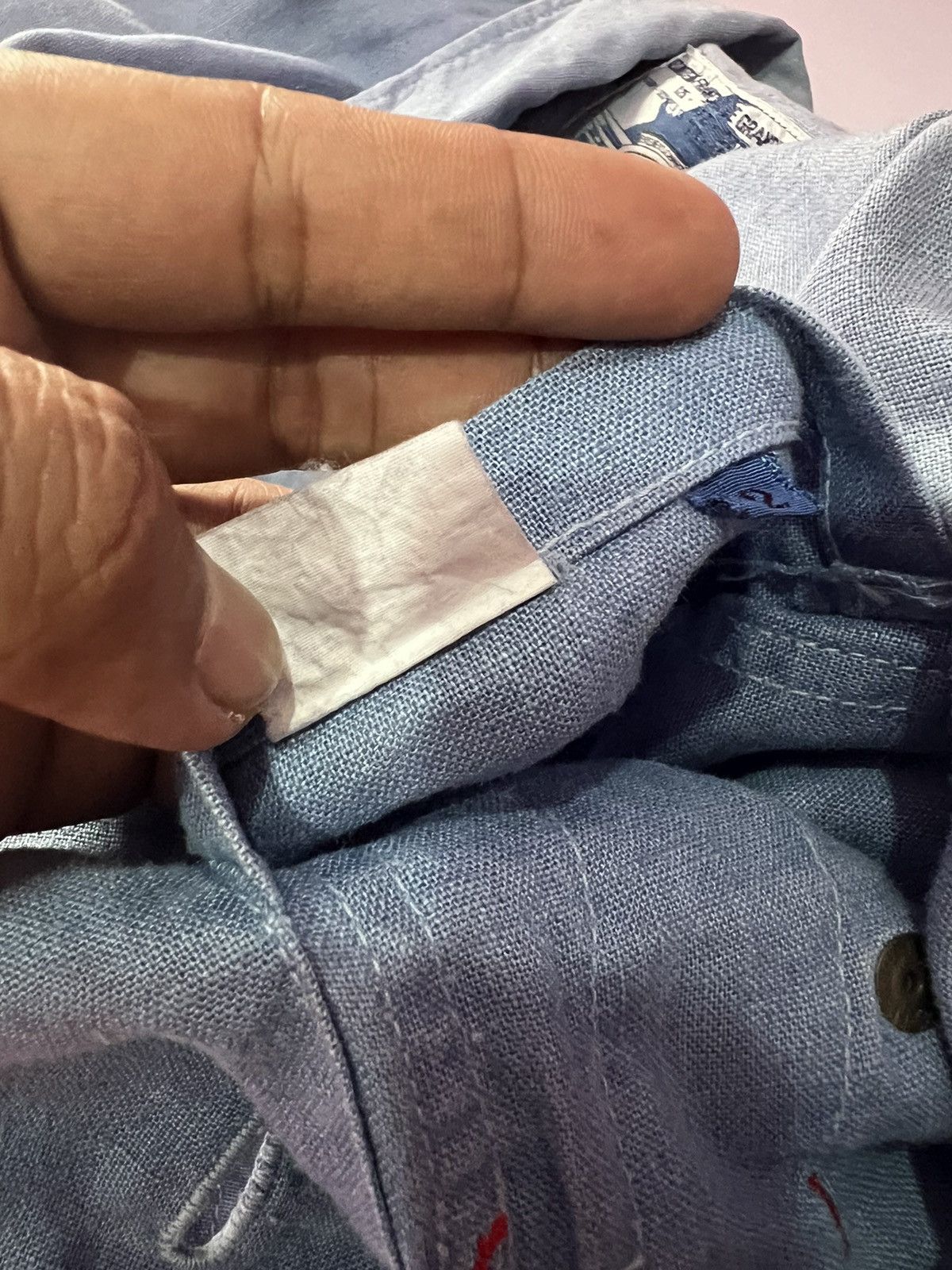 Other 🔥 Light blue soft chore jacket SMD francais de grande Size US L / EU 52-54 / 3 - 12 Thumbnail