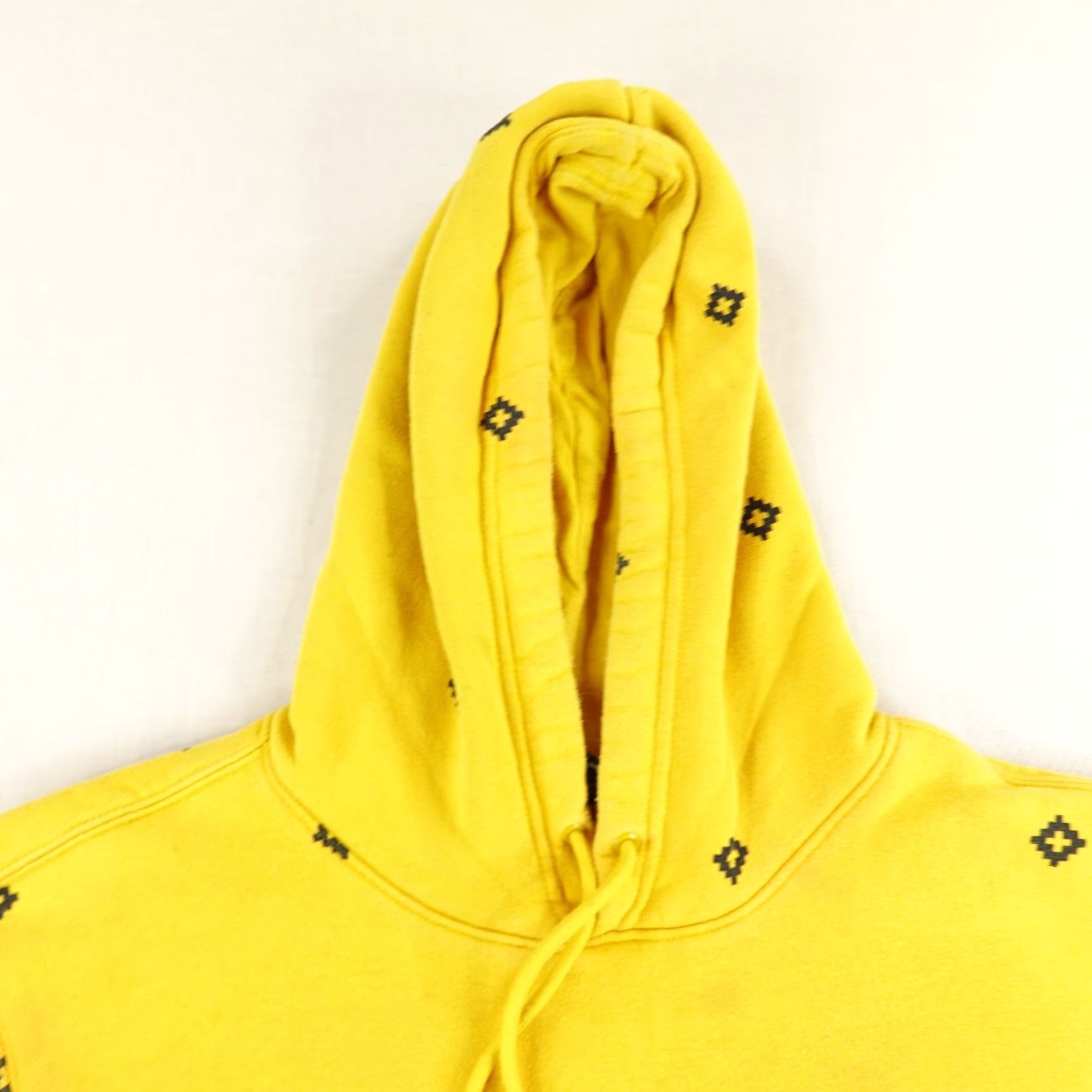 Nike NIKE Hoodie Mens Medium Yellow Black SB Icon Diamond Skateboarding Sweatshirt Pullover Hooded Pockets Regular 90s Concert Western Mens Size US M / EU 48-50 / 2 - 2 Thumbnail
