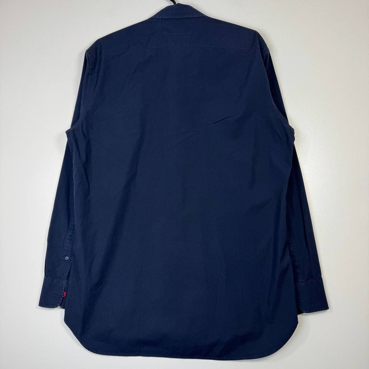 Burberry Burberry London Button Up Shirt Navy Long Sleeve Mens Size L Size US M / EU 48-50 / 2 - 8 Thumbnail