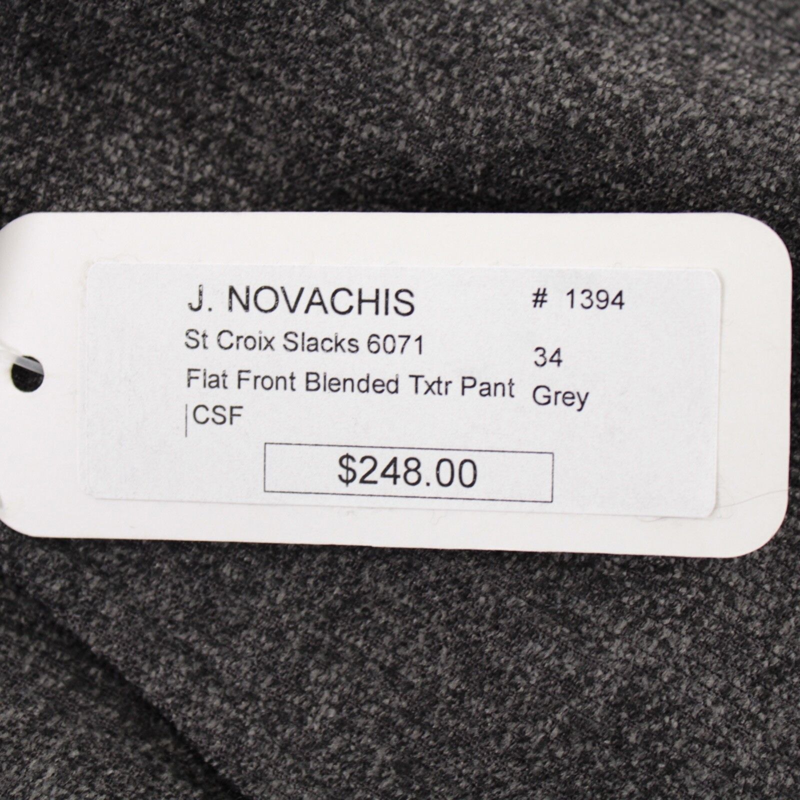 St. Croix St. Croix New with tags Dress Pants Size 34 US In Gray Size US 34 / EU 50 - 6 Thumbnail