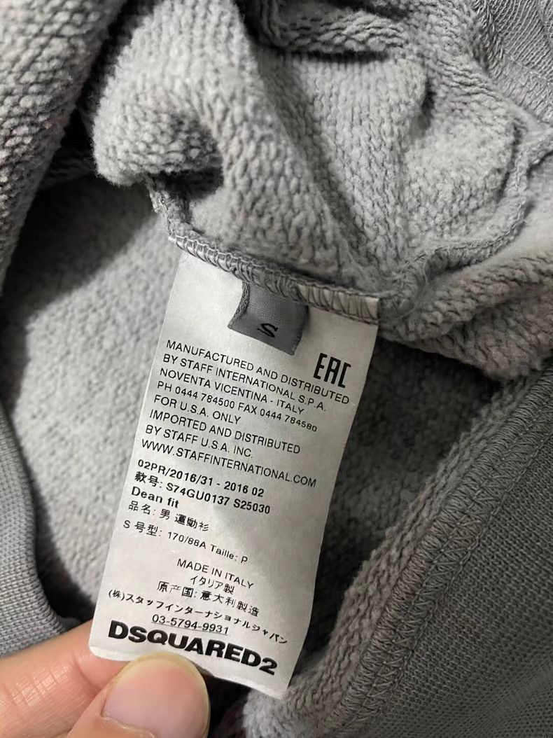 Dsquared2 DSQUARED2 D2 Classic Grey Sweatshirt Size US S / EU 44-46 / 1 - 2 Thumbnail