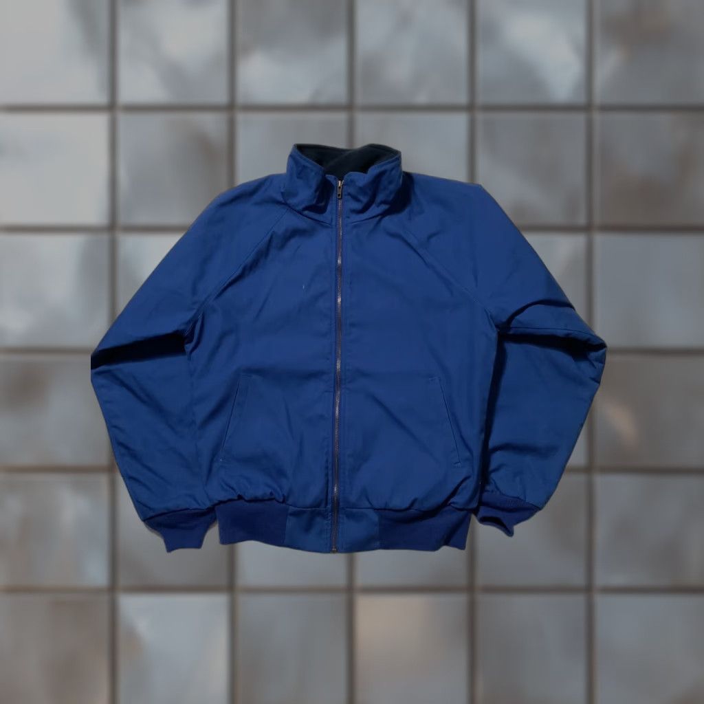 Red Kap VINTAGE Red Kap Jacket Workwear Blue Zip Fleece Lined Mechanic Sz. S Mens Size US S / EU 44-46 / 1 - 1 Thumbnail