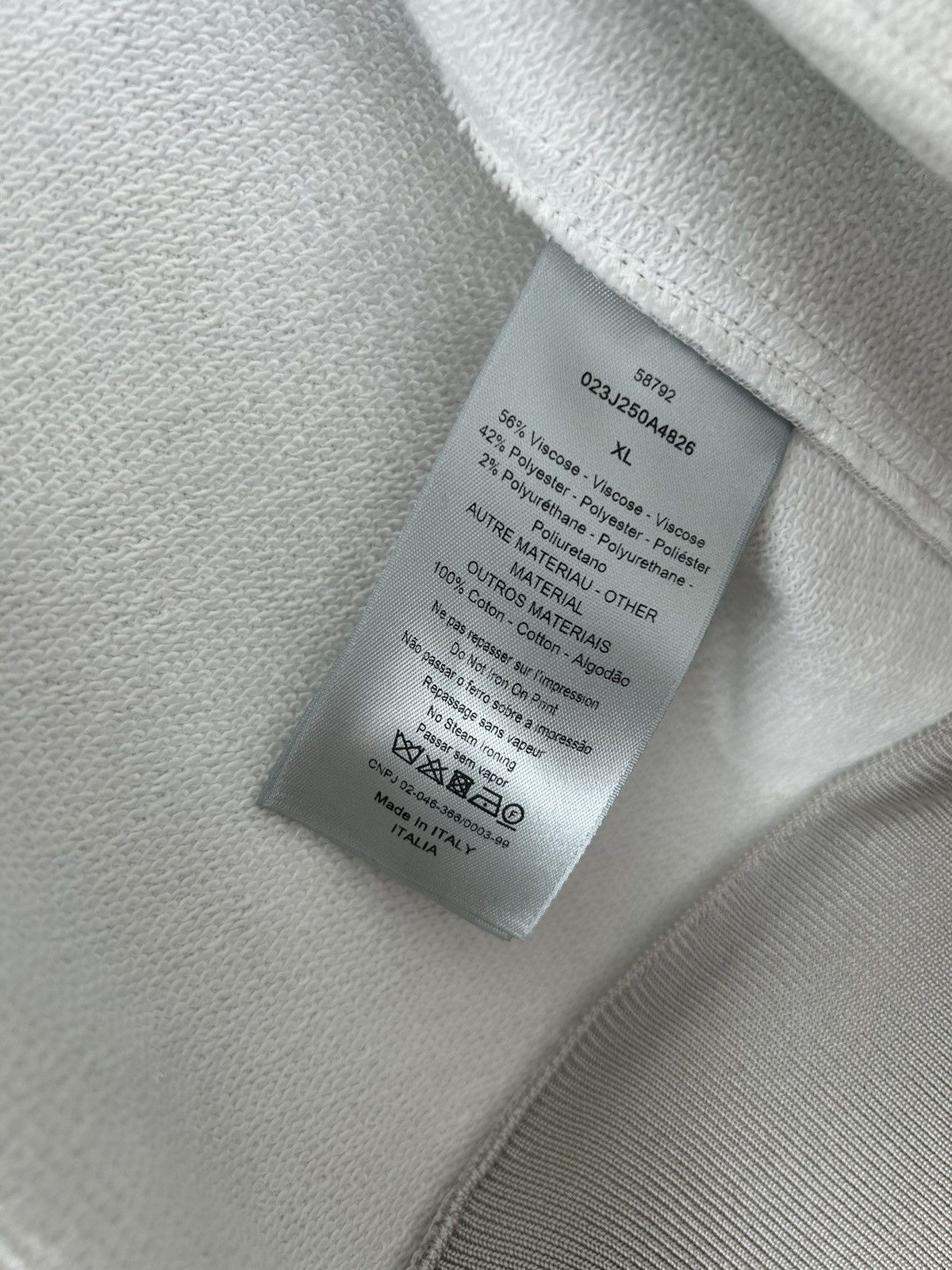 Dior Dior Men SS20 technical satin cracked logo jacket Size US XL / EU 56 / 4 - 5 Thumbnail