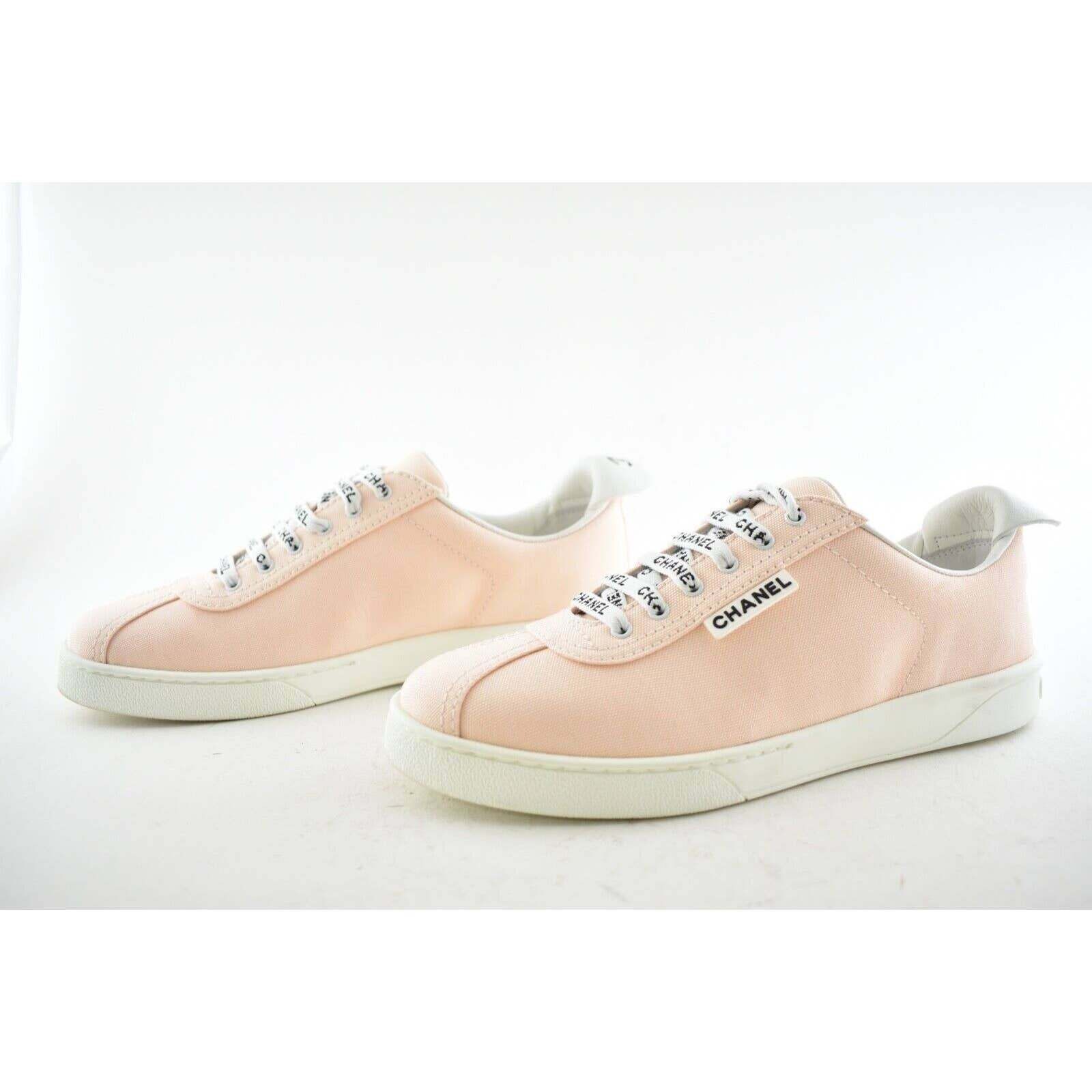 Chanel 19C Weekender Logo Lace Low Flat Runner Trainer Sneaker 40 Size US 10 / IT 40 - 9 Thumbnail