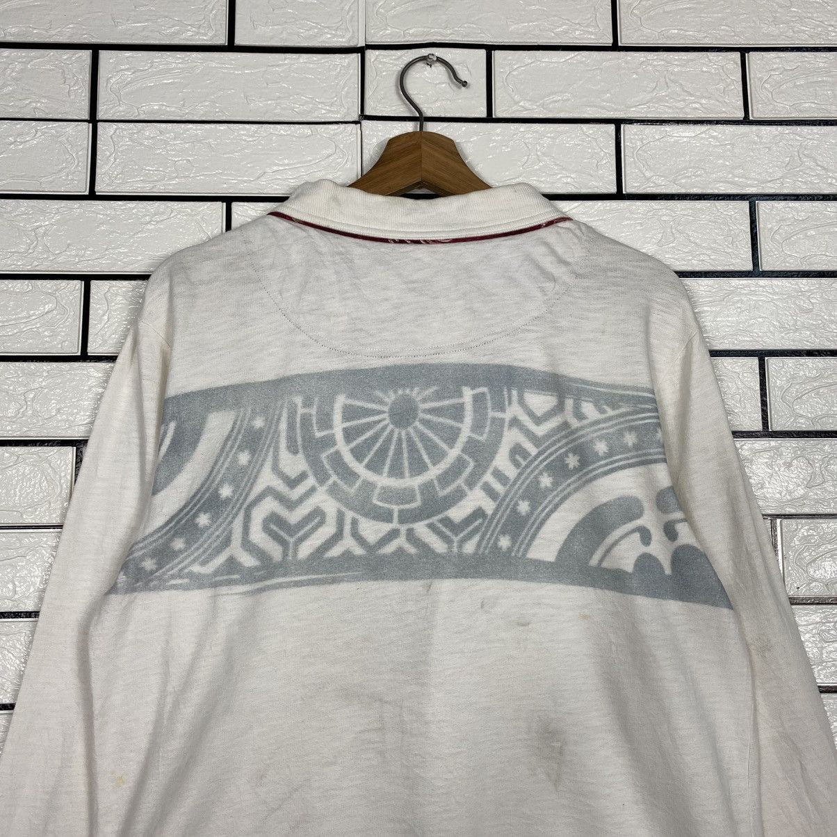 Kapital Vintage Button Cardigan Jacket Sharaku Navajo Native Design Size US M / EU 48-50 / 2 - 10 Thumbnail