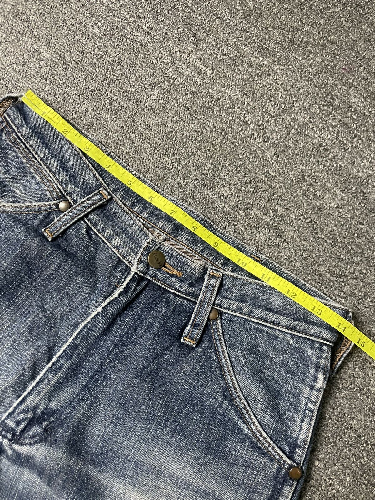Japanese Brand × Vintage × Wrangler Vintage WRANGLER Relaxed Straight Jeans (91) Size US 28 / EU 44 - 7 Thumbnail