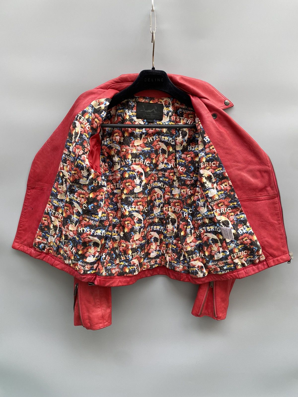 Hysteric Glamour A/W 2014- Hysteric Glamour- Double Rider Leather Jacket Size S / US 4 / IT 40 - 8 Thumbnail