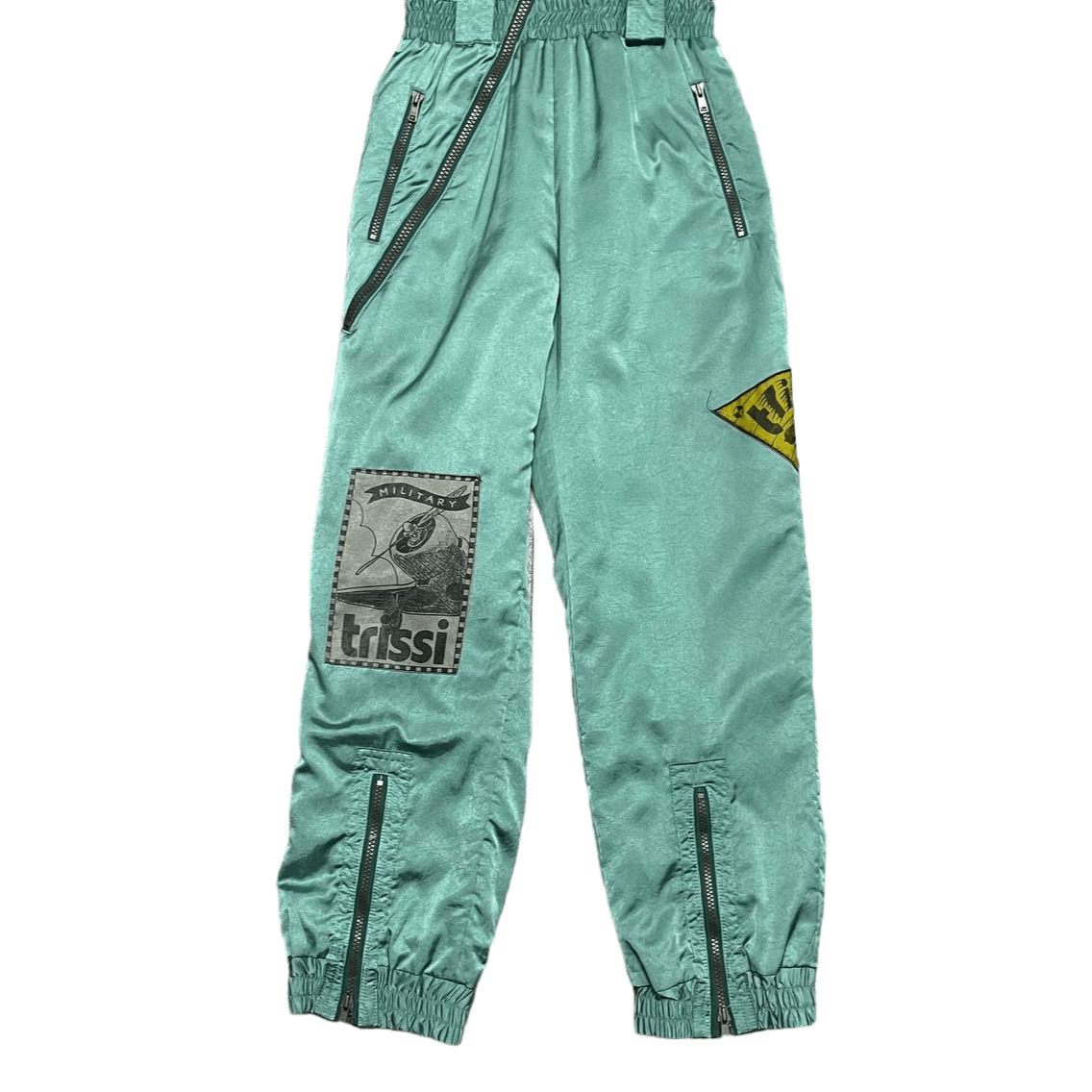 Japanese Brand Vintage Trissi Military Ski Wear Coverall Jumpsuit Size US 30 / EU 46 - 4 Thumbnail