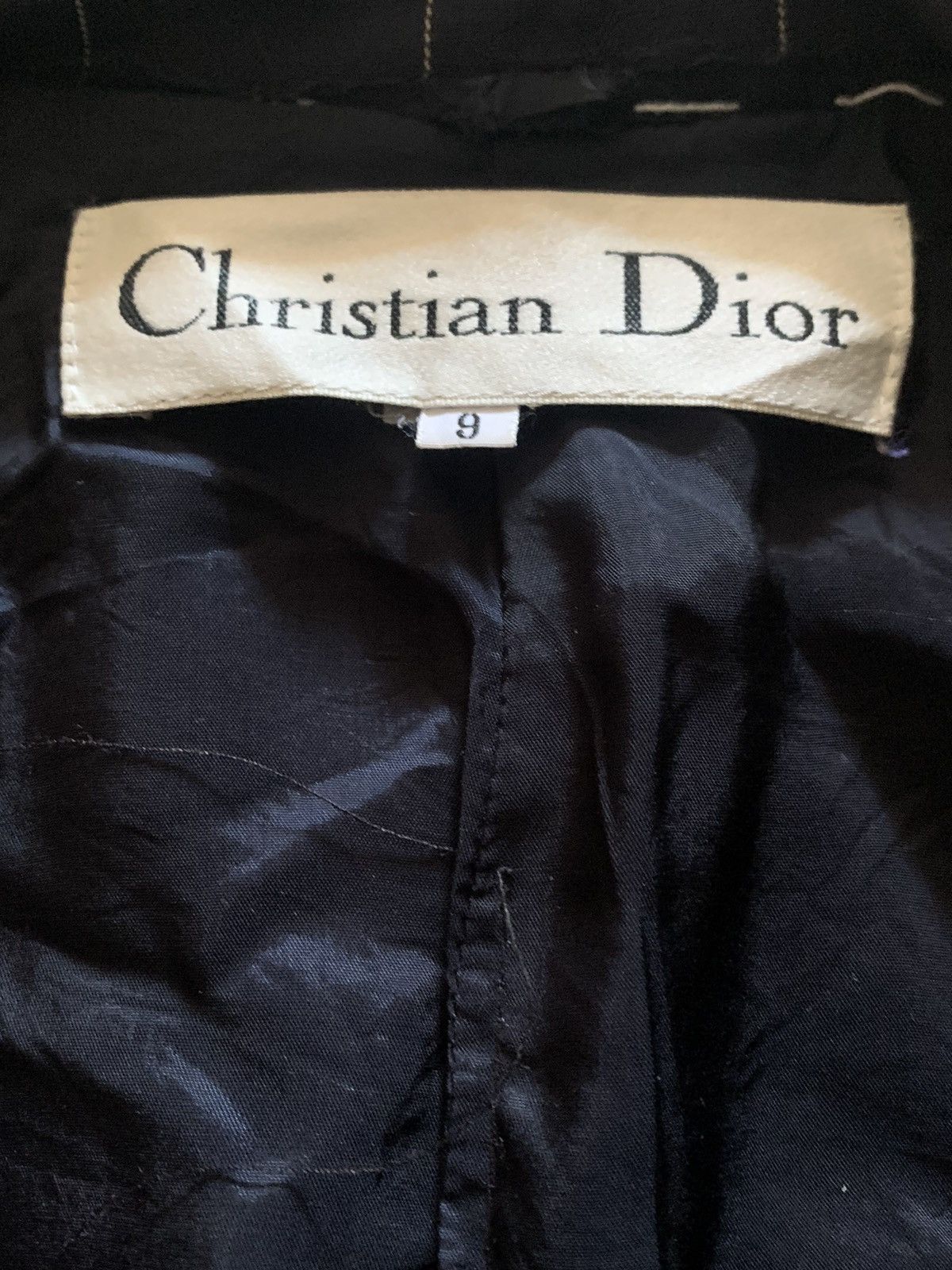 Christian Dior Monsieur Vintage Christian Dior Stripe Blazer Size M / US 6-8 / IT 42-44 - 3 Thumbnail