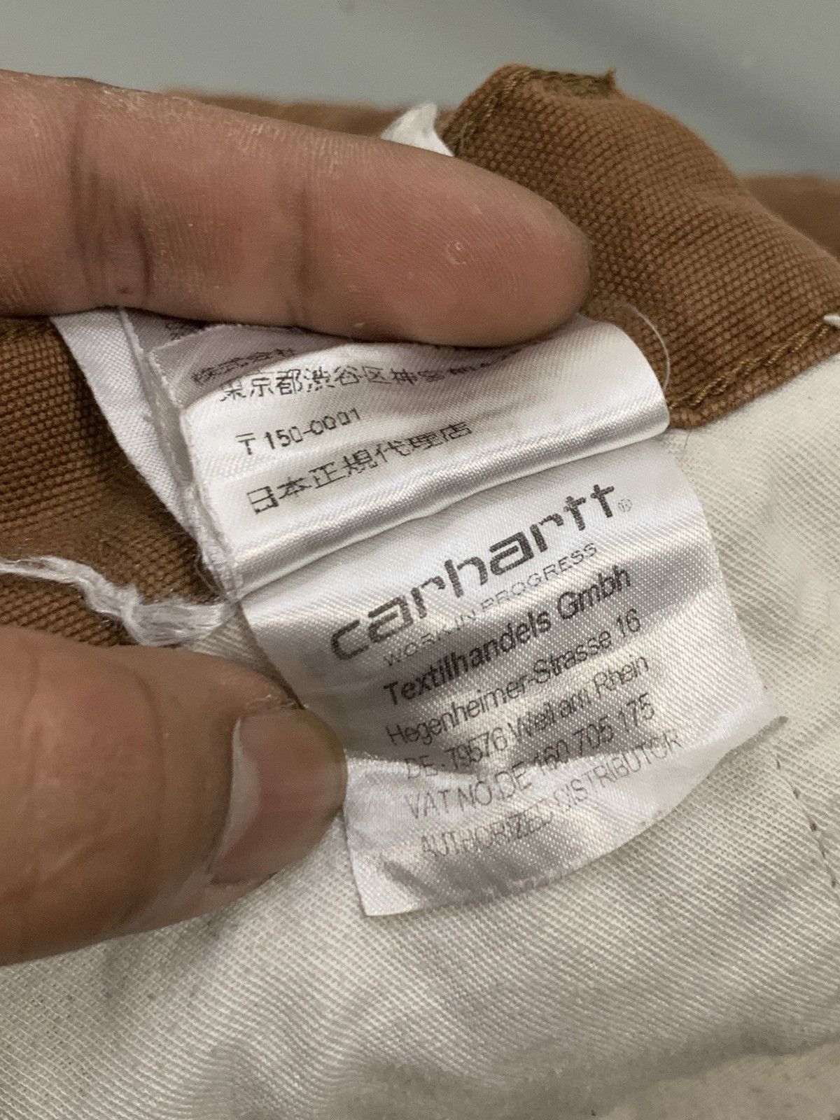 Carhartt × Carhartt Wip Trashed‼️Carhartt double knee carpenter painted damaged Size US 30 / EU 46 - 21 Thumbnail