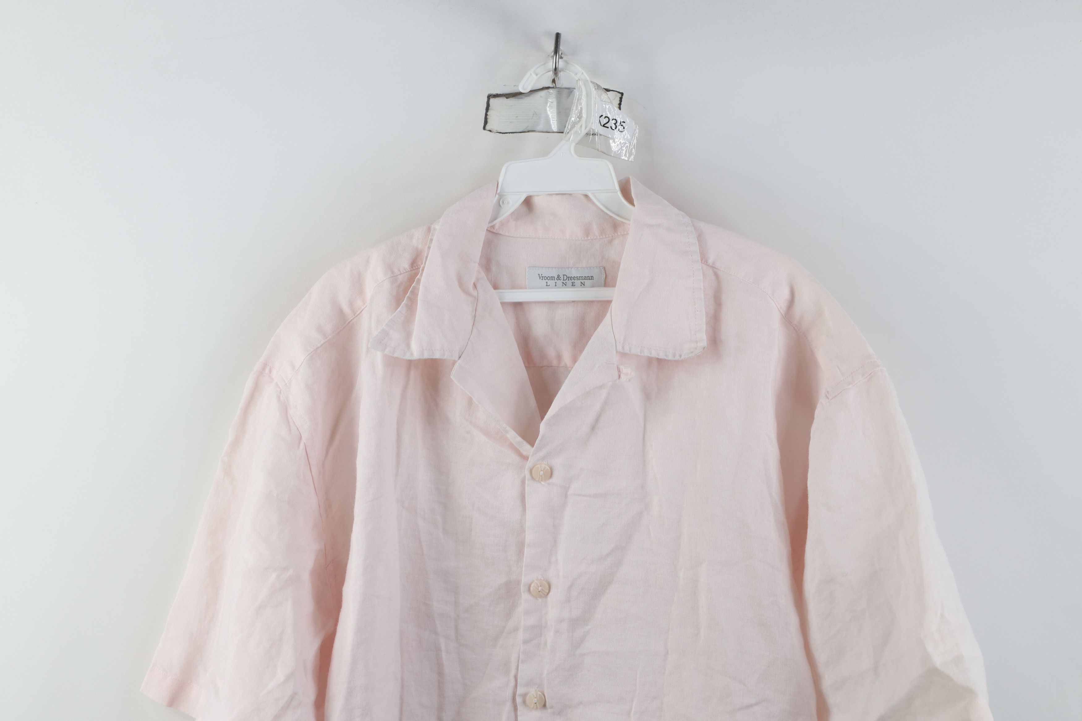 Vintage Vintage Y2K Rockabilly Looped Collar Camp Button Shirt Pink Size US L / EU 52-54 / 3 - 2 Thumbnail