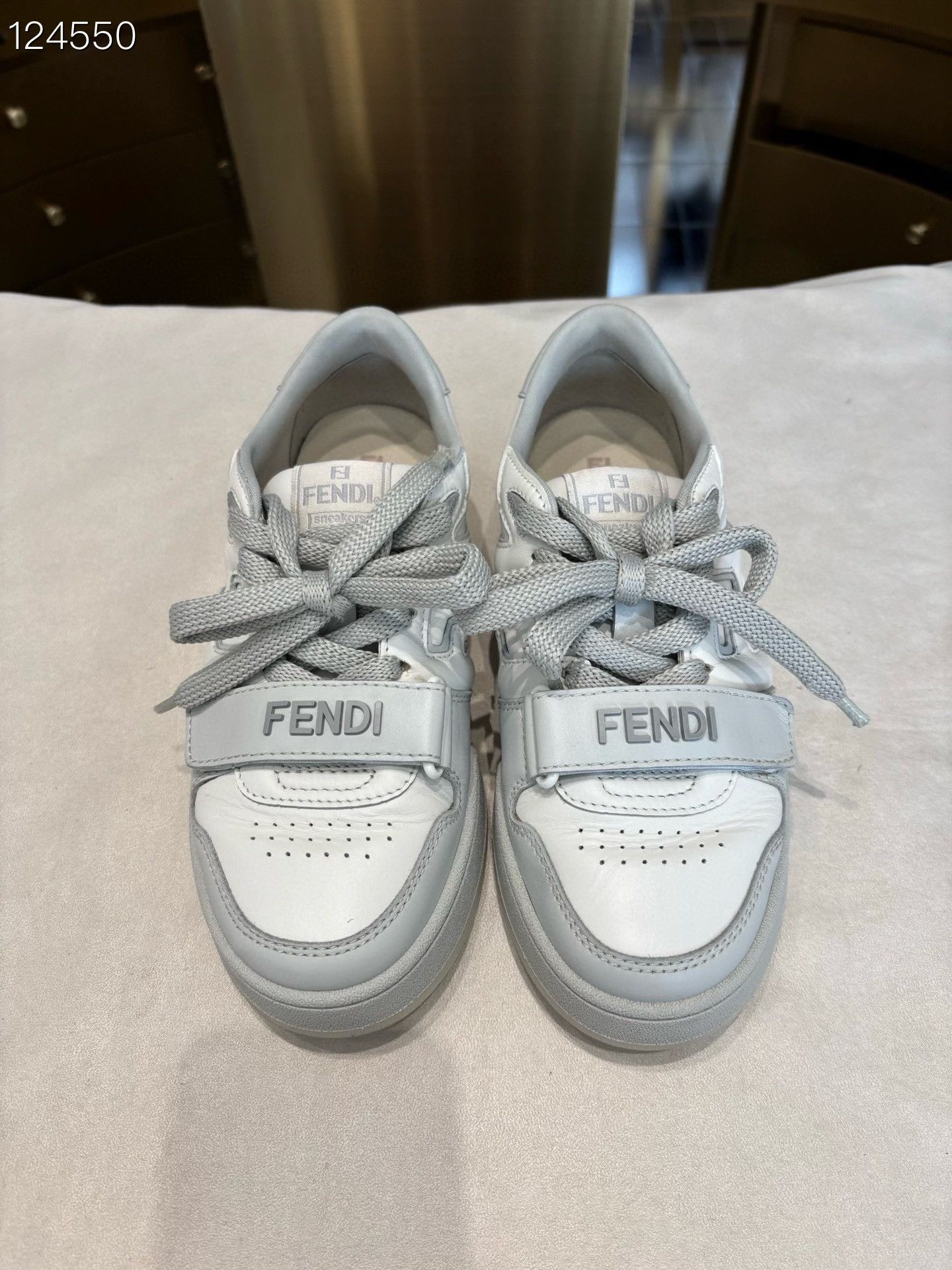Fendi FENDI Match Series Leather Sneakers Size US 7 / IT 37 - 1 Thumbnail
