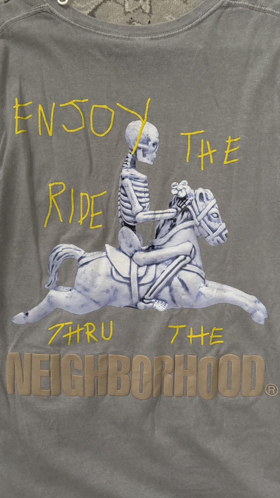 Neighborhood × Travis Scott Neighborhood x Cactus Jack Tokyo Japan Tee Gray L Size US L / EU 52-54 / 3 - 5 Thumbnail