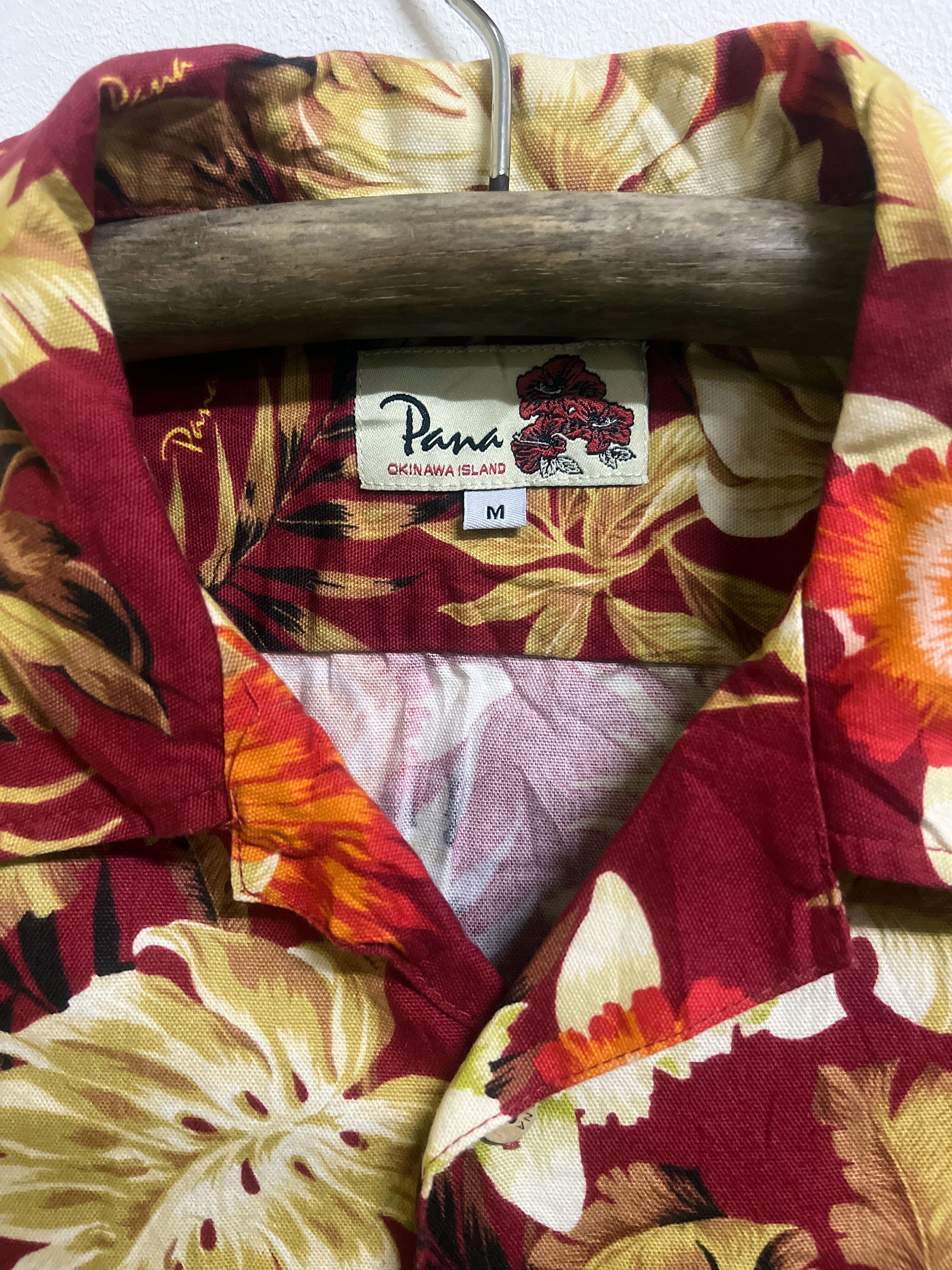 Japanese Brand Pana Okinawa Short Sleeve Hawaii Hawaiian Surf Size US M / EU 48-50 / 2 - 2 Thumbnail