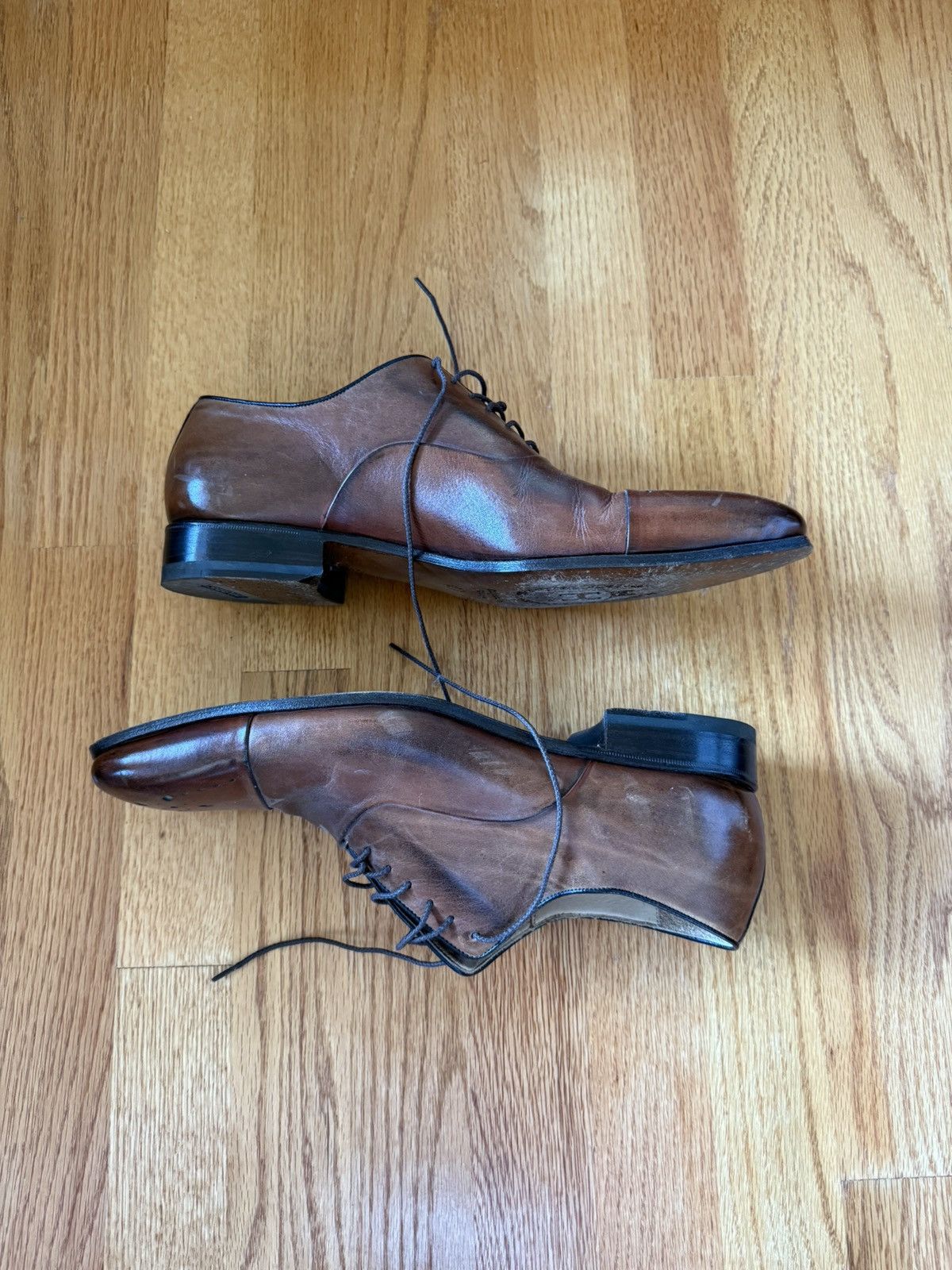Other HARRIS for Barneys New York Oxford Shoes - Brown Size US 10.5 / EU 43-44 - 3 Thumbnail