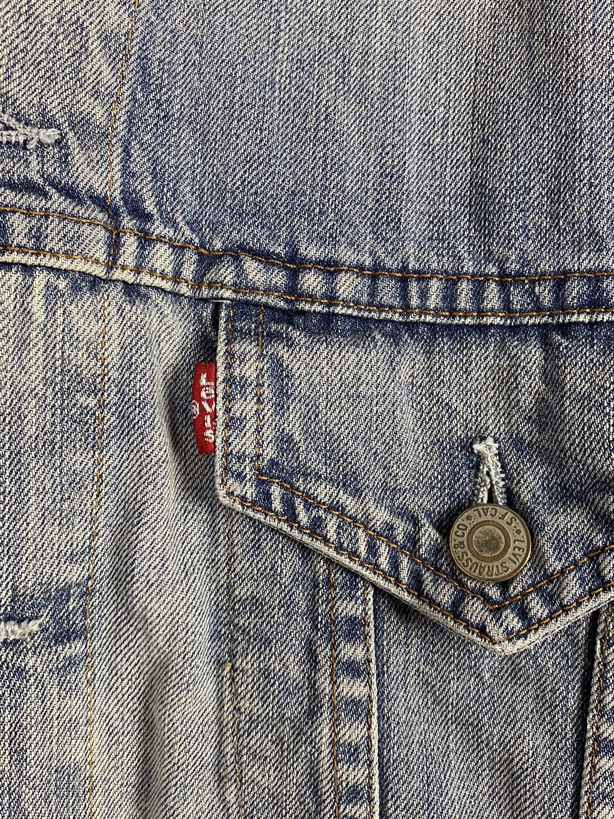 Levi's Y2K 72530 Levi’s Type 3 Washed Denim Trucker Jacket Size US L / EU 52-54 / 3 - 5 Thumbnail
