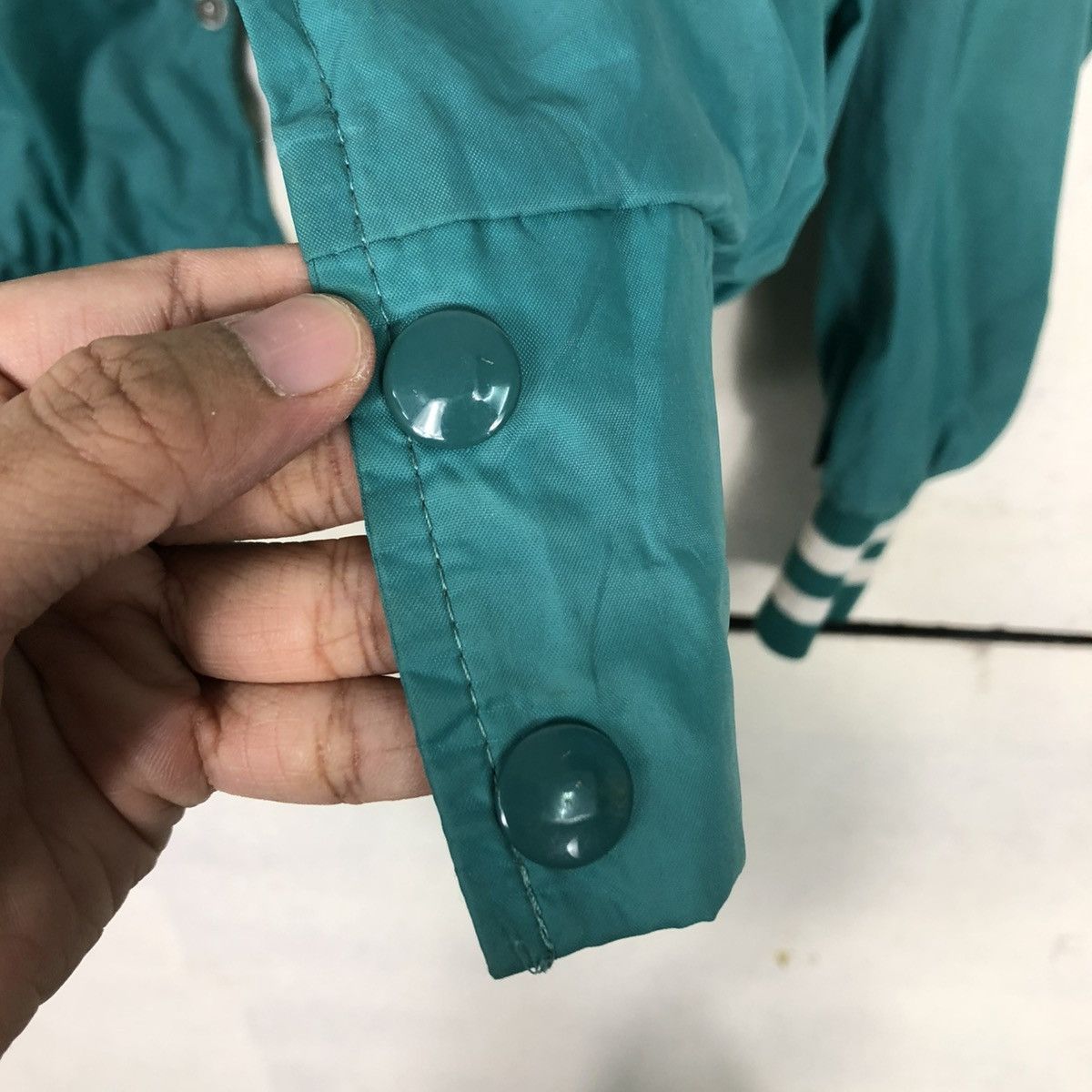 Vintage 🔥VINTAGE BOMBER JACKET DALLAS EMBLEM MFG DOLPHIN BIG LOGO Size US L / EU 52-54 / 3 - 18 Thumbnail