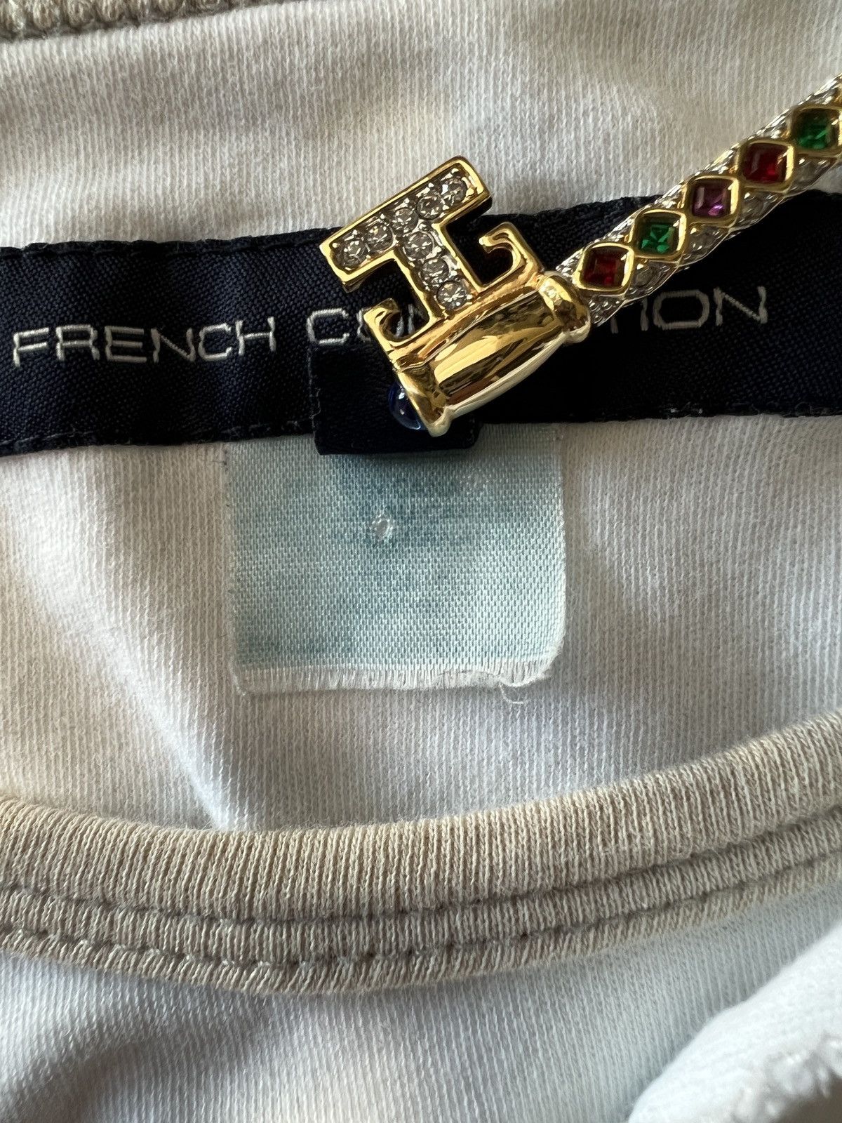 French Connection French Connection Win Foul FCUK Tank Top Size US M / EU 48-50 / 2 - 3 Thumbnail