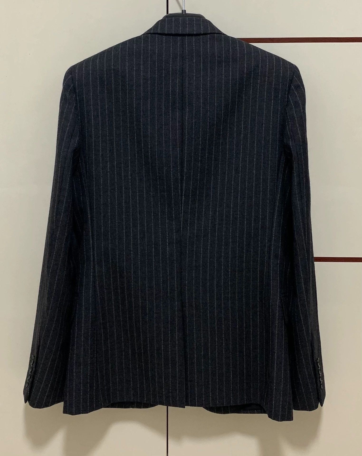 Saint Laurent Paris Saint Laurent SLP 13FW 3-btn stripe blazer 44 MINT Size 44R - 2 Thumbnail