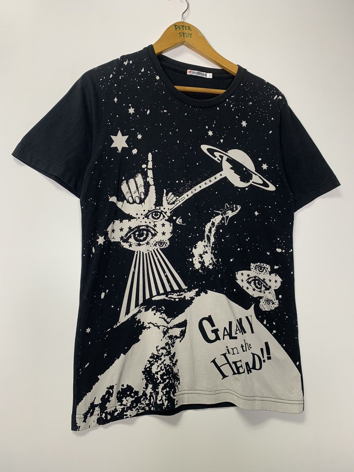 Other × Uniqlo Uniqlo Galaxy in the head t-shirt Size US L / EU 52-54 / 3 - 5 Thumbnail
