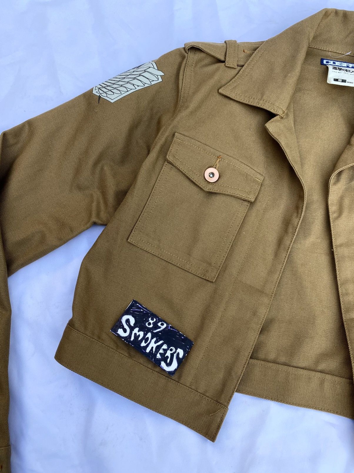 Anime × Japanese Brand Vintage cospa Attack on titan shingeki no kyojin crop jacket Size US S / EU 44-46 / 1 - 3 Thumbnail
