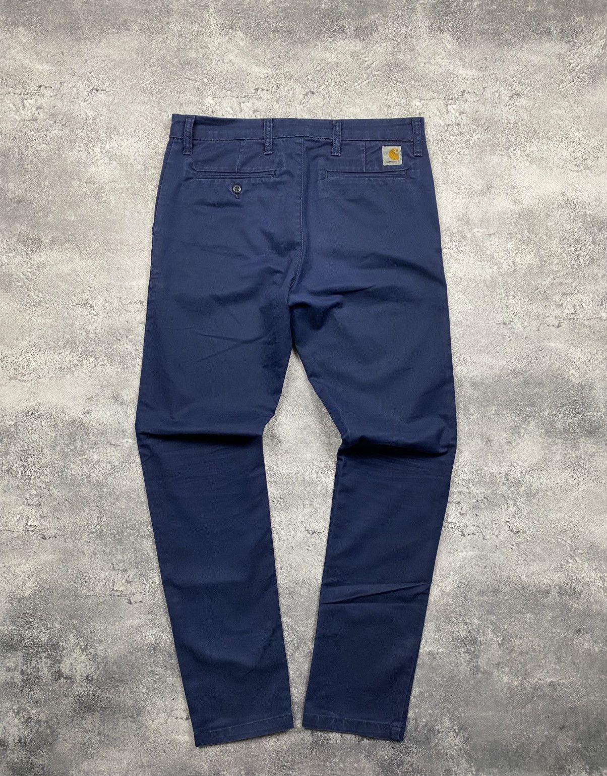 Carhartt Vintage Y2K Carhartt Sid Pant Blue Work Pants Size US 32 / EU 48 - 1 Thumbnail