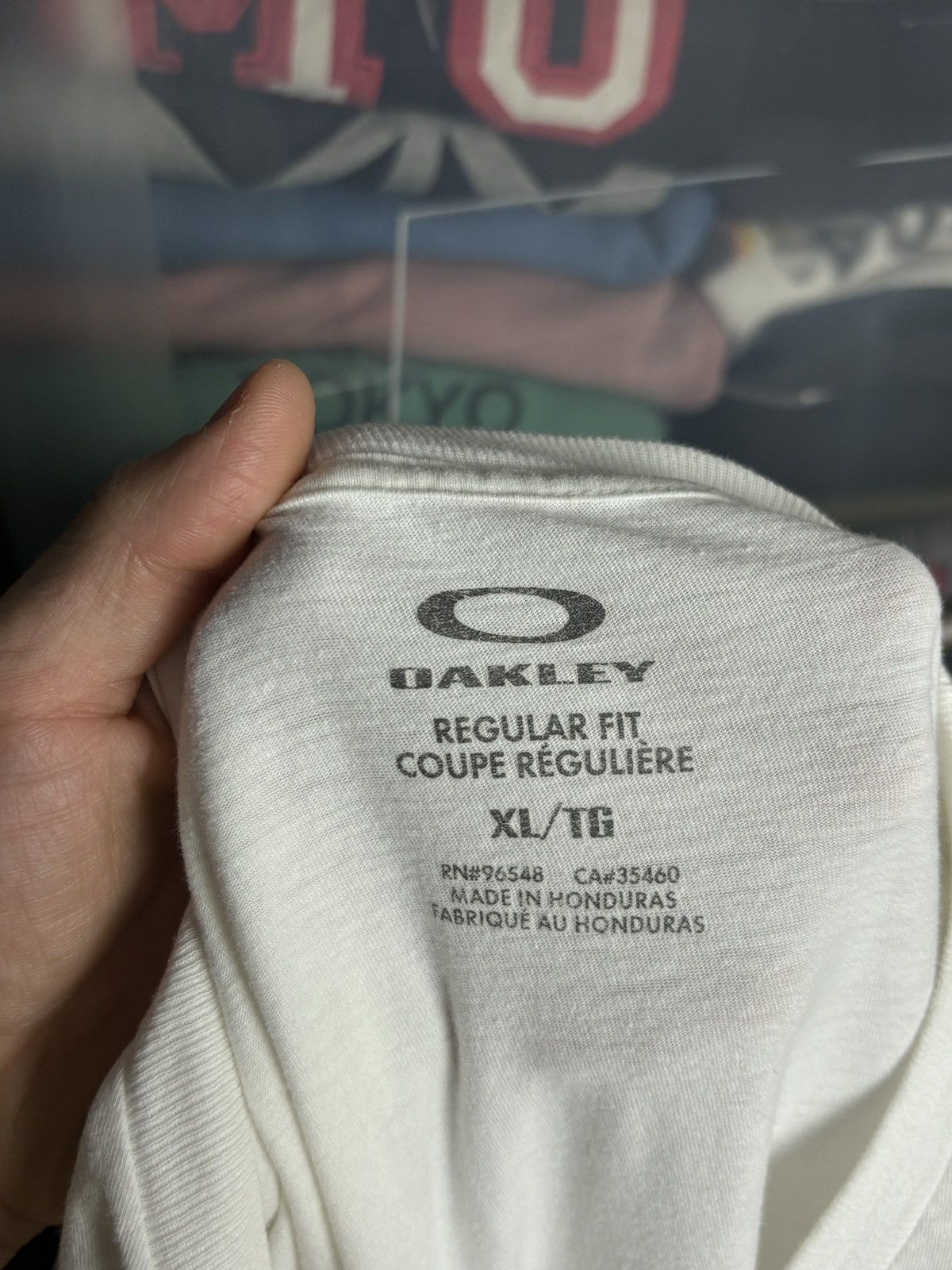 Oakley Oakley Vintage Center Big Logo Tee Size US XL / EU 56 / 4 - 6 Thumbnail