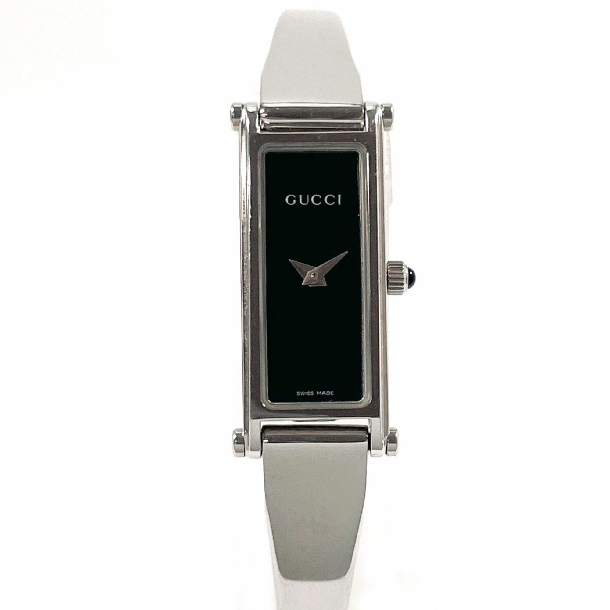 GUCCI 1500L Watch Stainless Steel/Stainless Steel Silver Quartz 