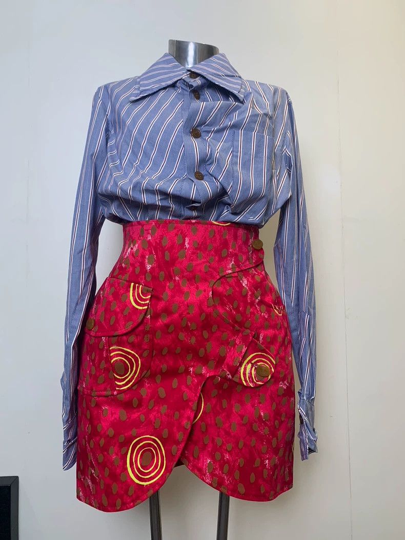 Vivienne Westwood Vivienne Westwood Red Alien Bun Skirt Size 25" / US 0 / IT 36 - 1 Thumbnail