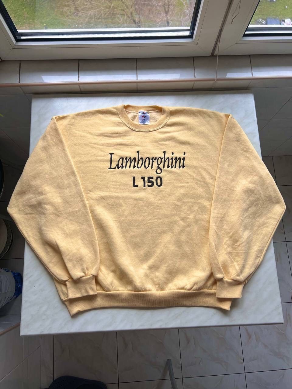 Vintage Lamborghini Baggy Oversized Sweatshirt Crewneck Y2K